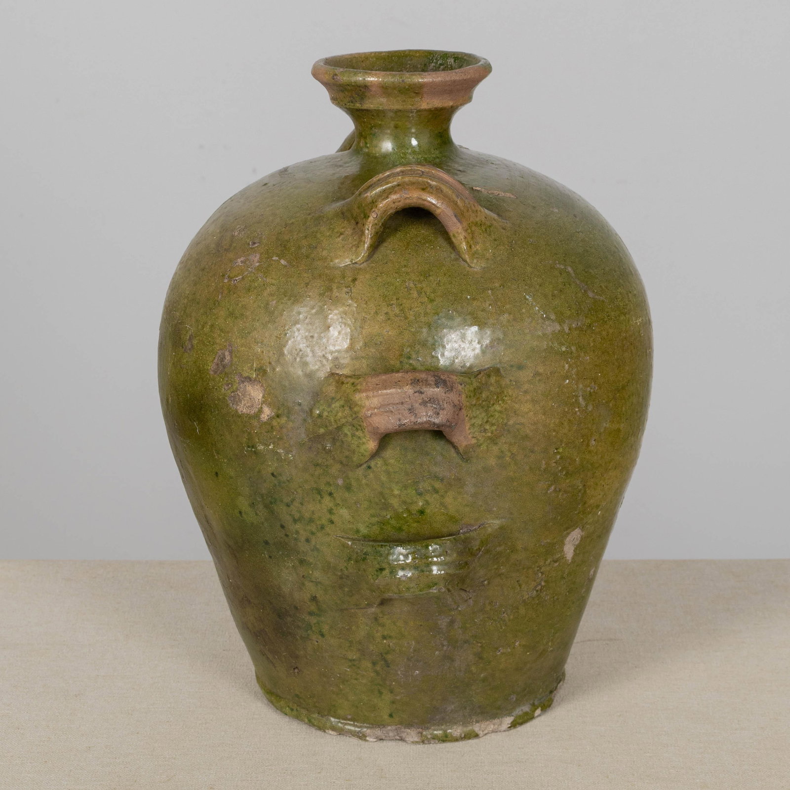 19th Century French Pottery Conscience Jug - 4