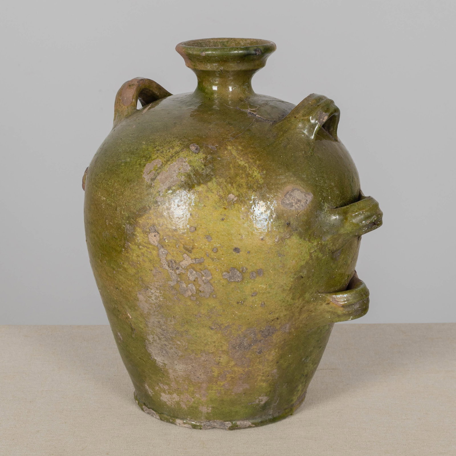 19th Century French Pottery Conscience Jug - 7