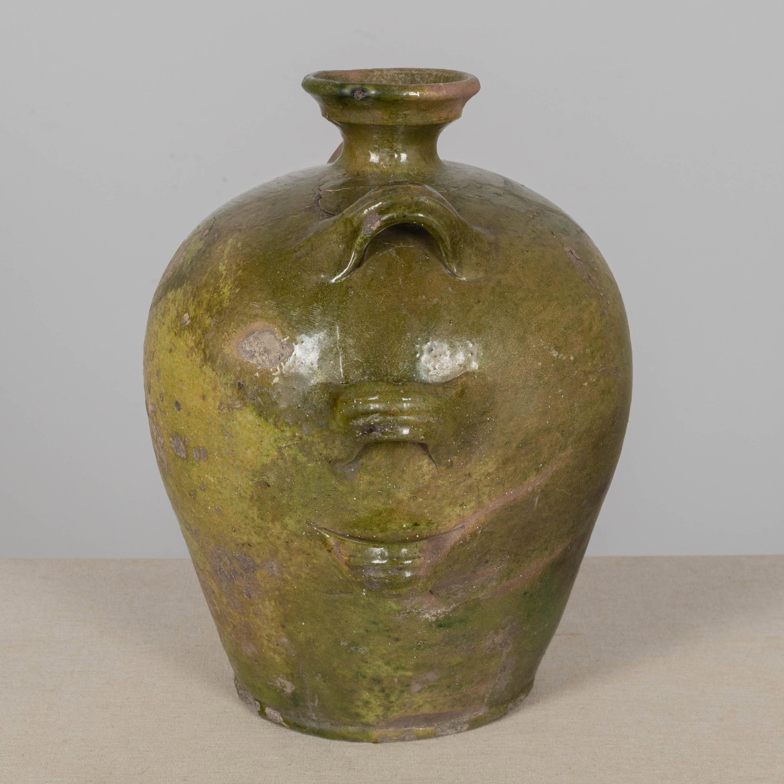 19th Century French Pottery Conscience Jug - 8
