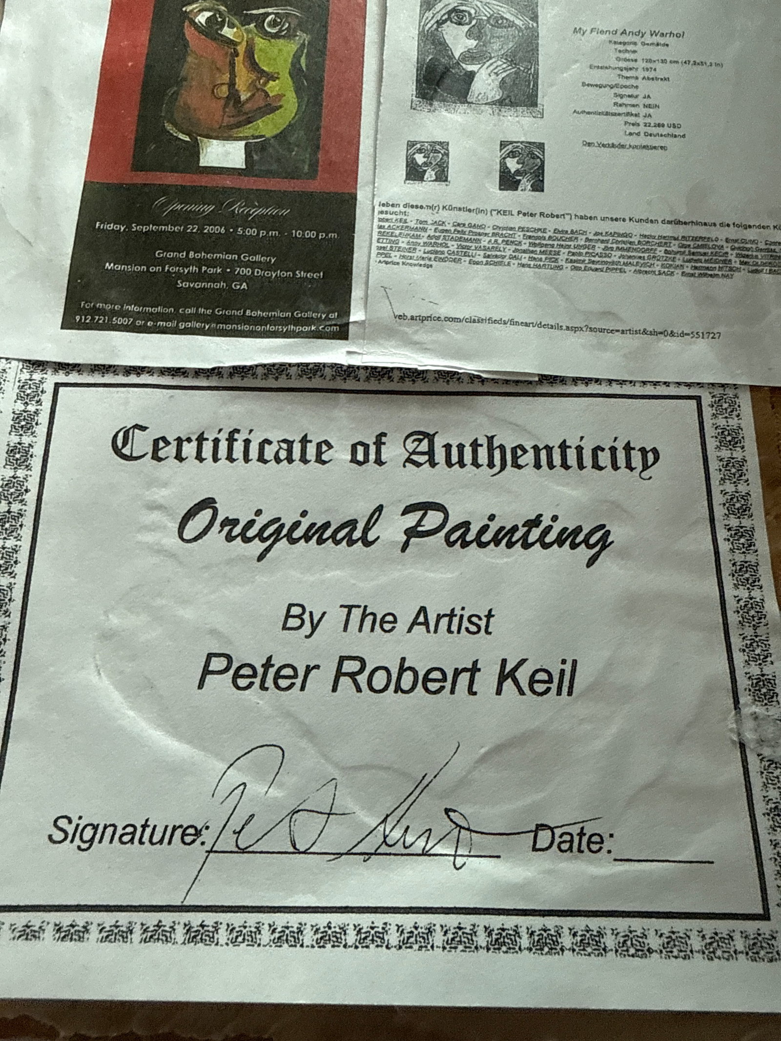 1970s Original Peter Robert Keil Fashion Painting - 5
