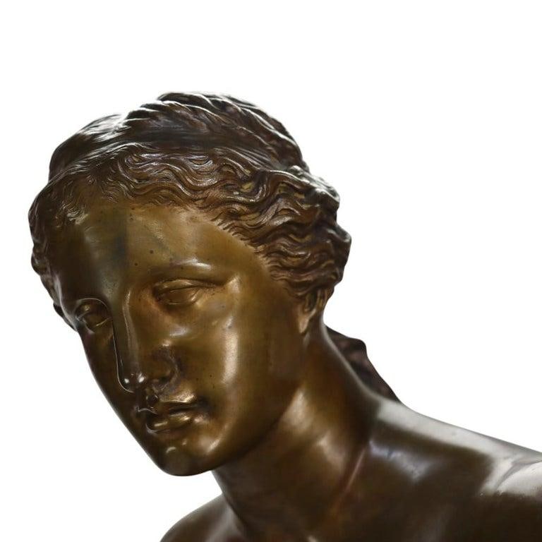 Large 39" Reduction Pierre-Louis Frédéric Sauvage Bronze "Venus De Milo" C1900 - 11