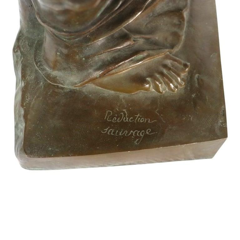 Large 39" Reduction Pierre-Louis Frédéric Sauvage Bronze "Venus De Milo" C1900 - 3