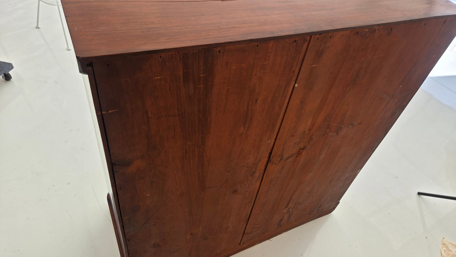 Antique Victorian Mahogany Chest of Drawers (Scotch Chest) Likely From 1850-1870s With Barley Twist - 2