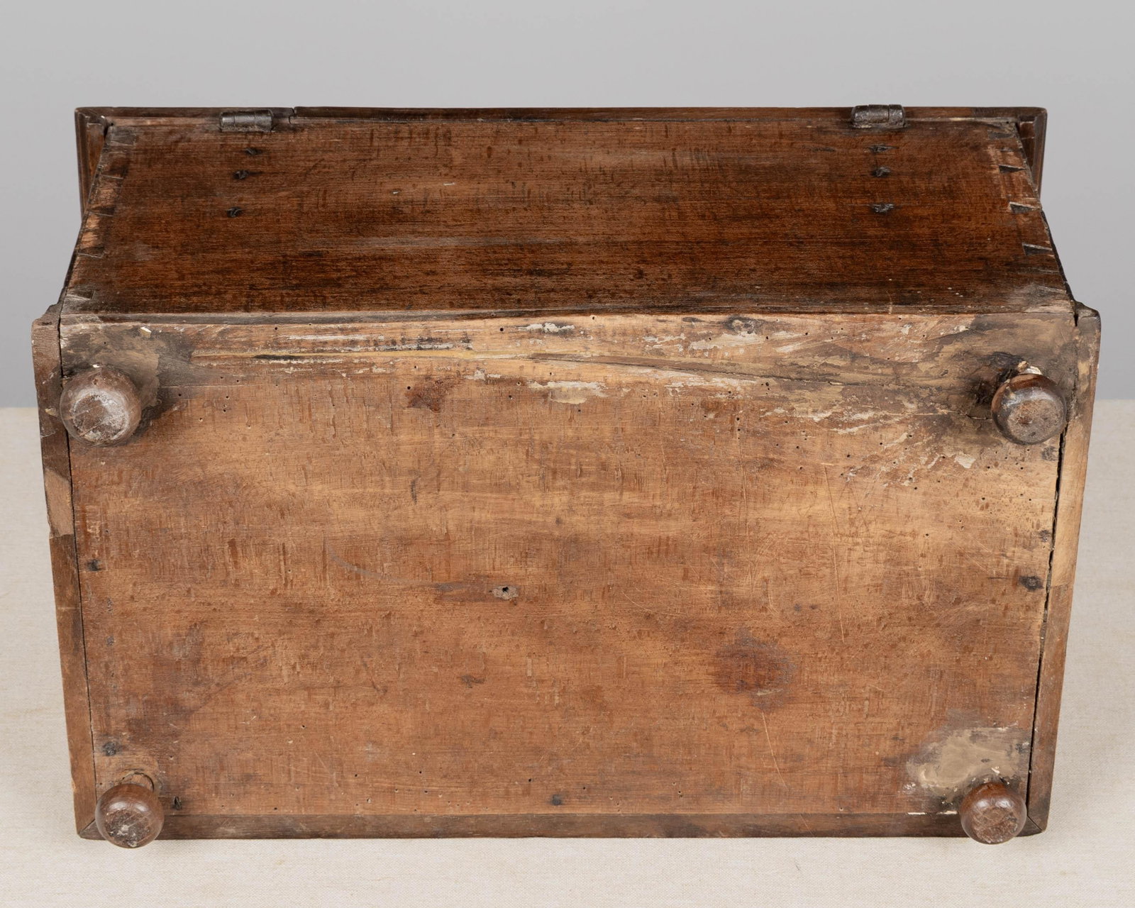 19th Century Spanish Walnut Wedding Coffer or Marriage Chest - 10