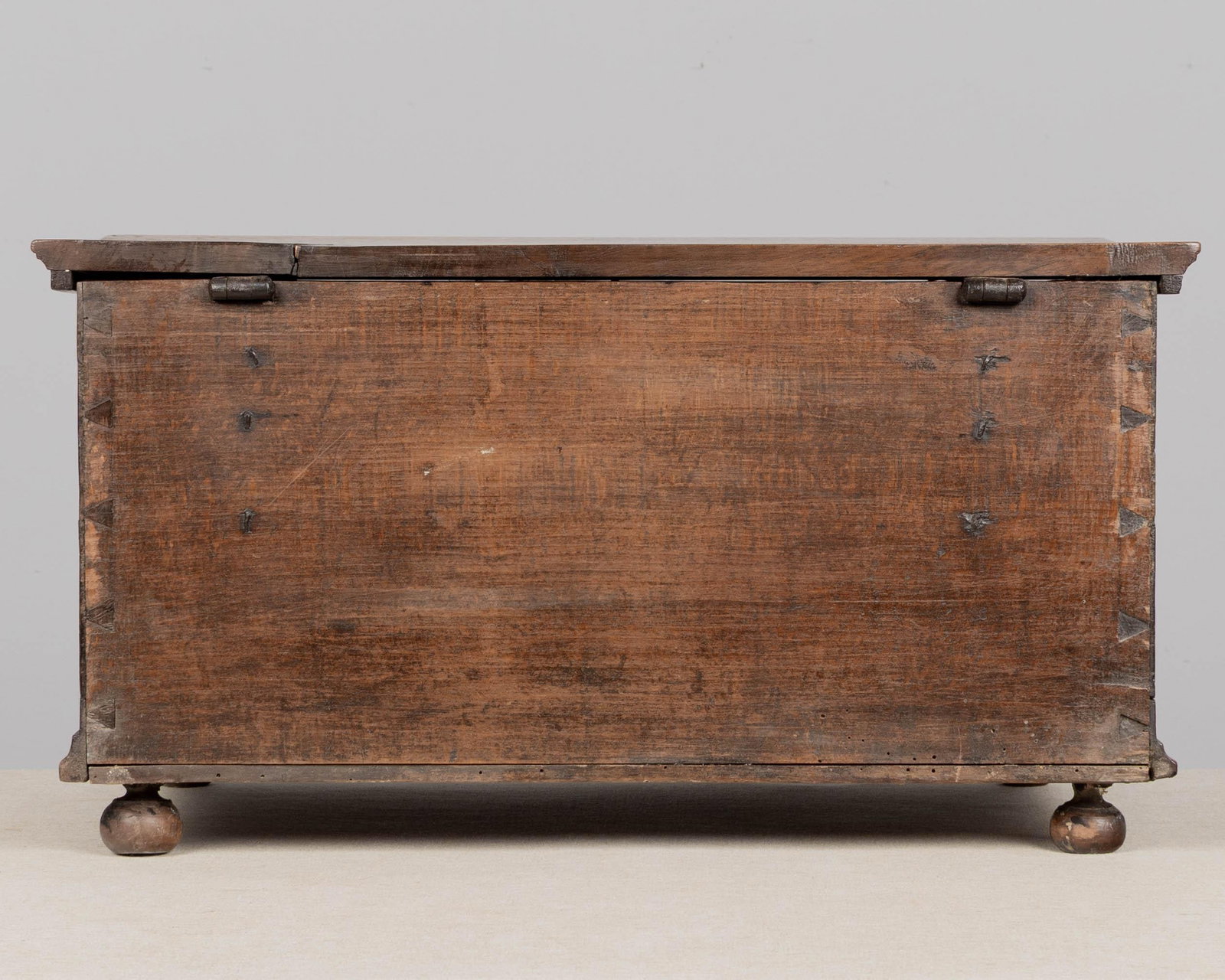 19th Century Spanish Walnut Wedding Coffer or Marriage Chest - 3