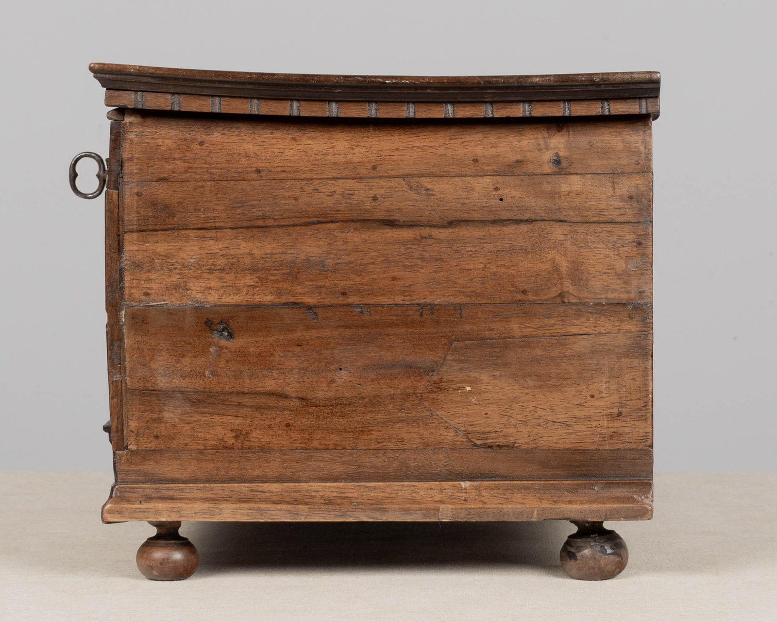 19th Century Spanish Walnut Wedding Coffer or Marriage Chest - 8