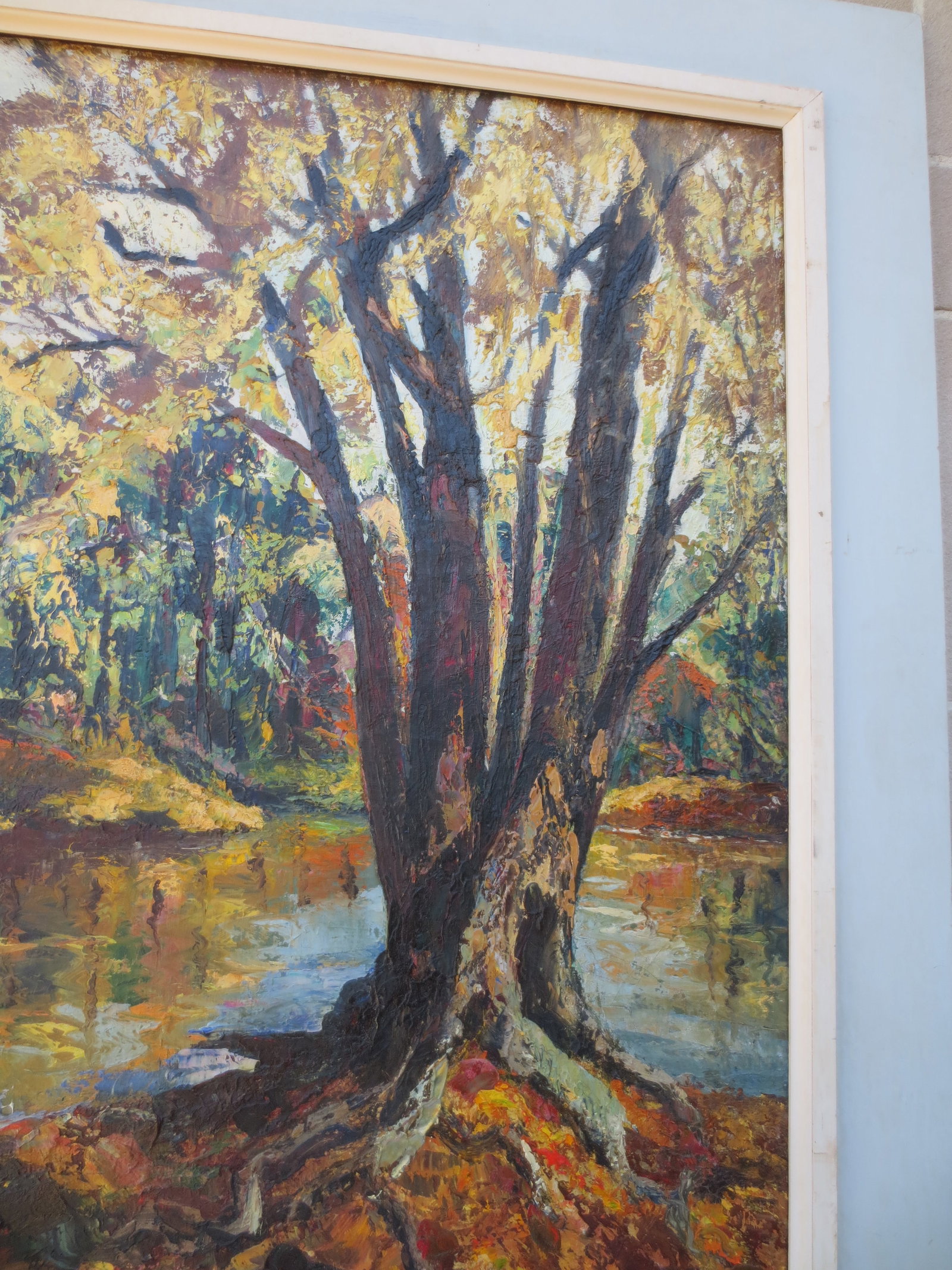 1971 Grace Jorgensen Landscape "Forest at Sunset" - 10