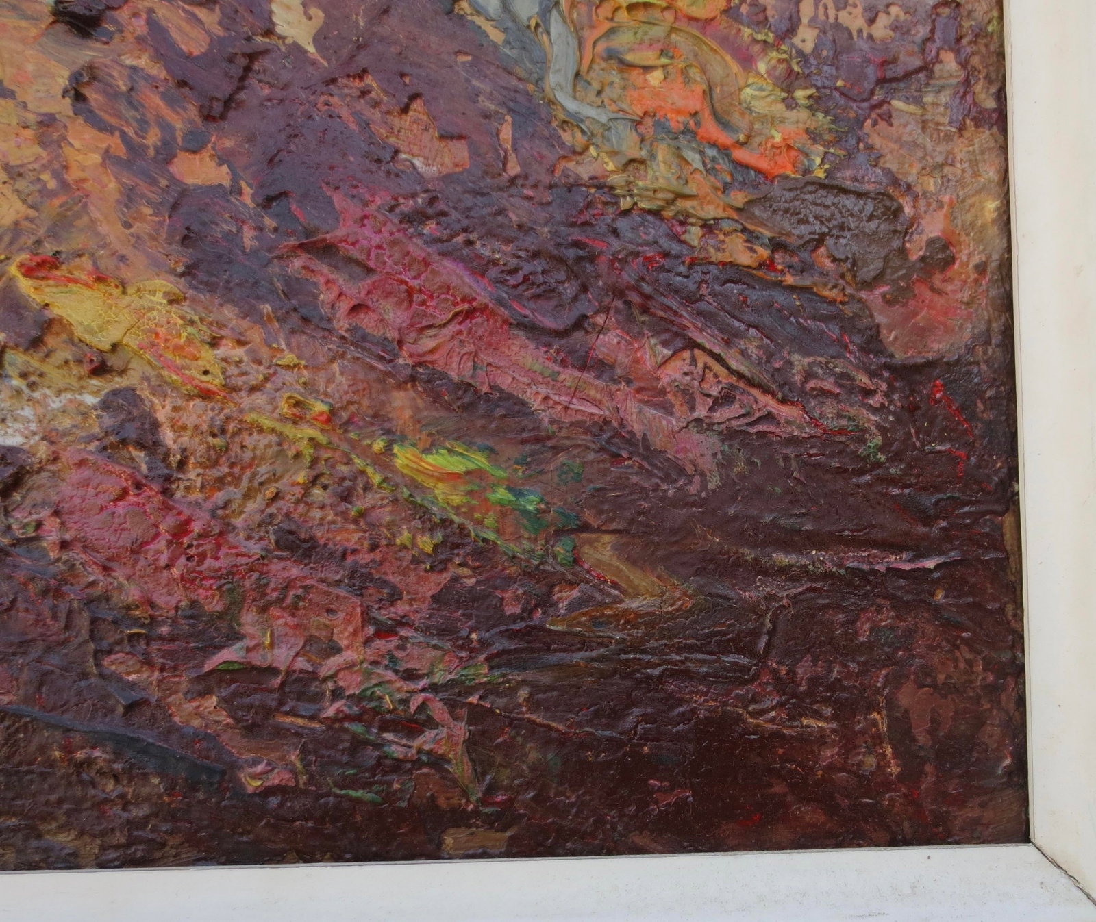 1971 Grace Jorgensen Landscape "Forest at Sunset" - 5