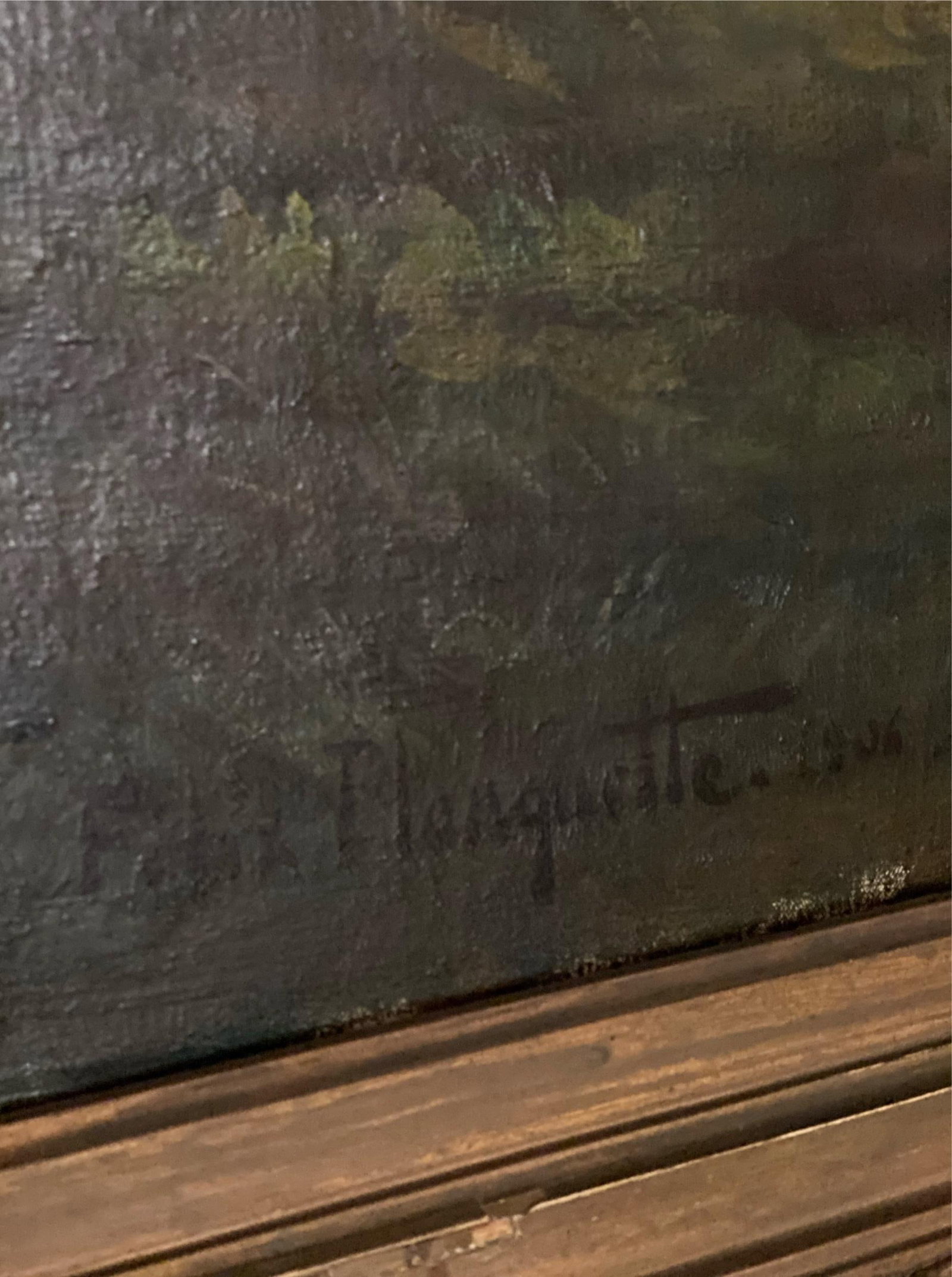 Felix Planquette XL Oil on Canvas 1906 - 11