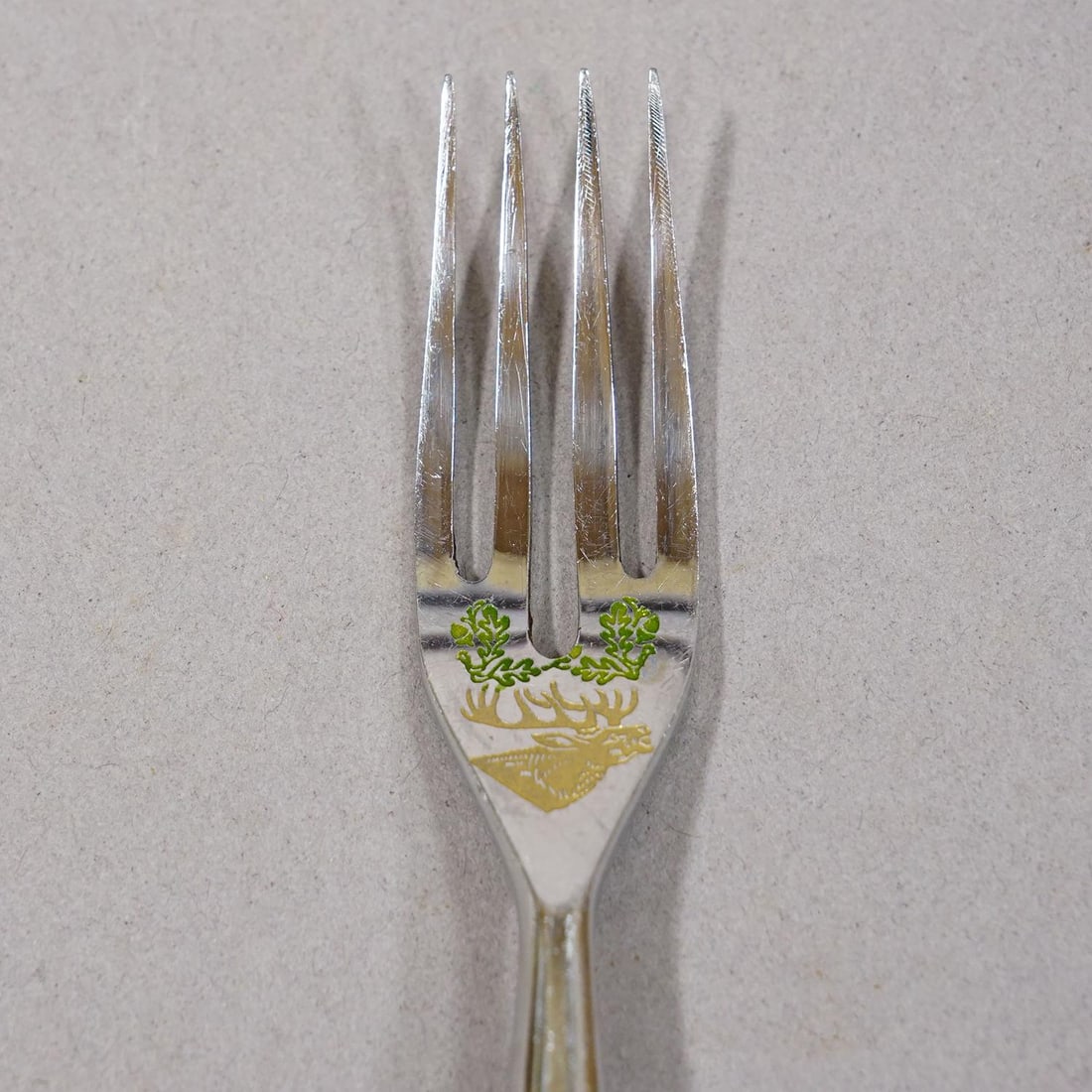 Vintage Stainless Steel and Horn Cutlery Set 'Othello' by Anton Wingen, 1950s - 7