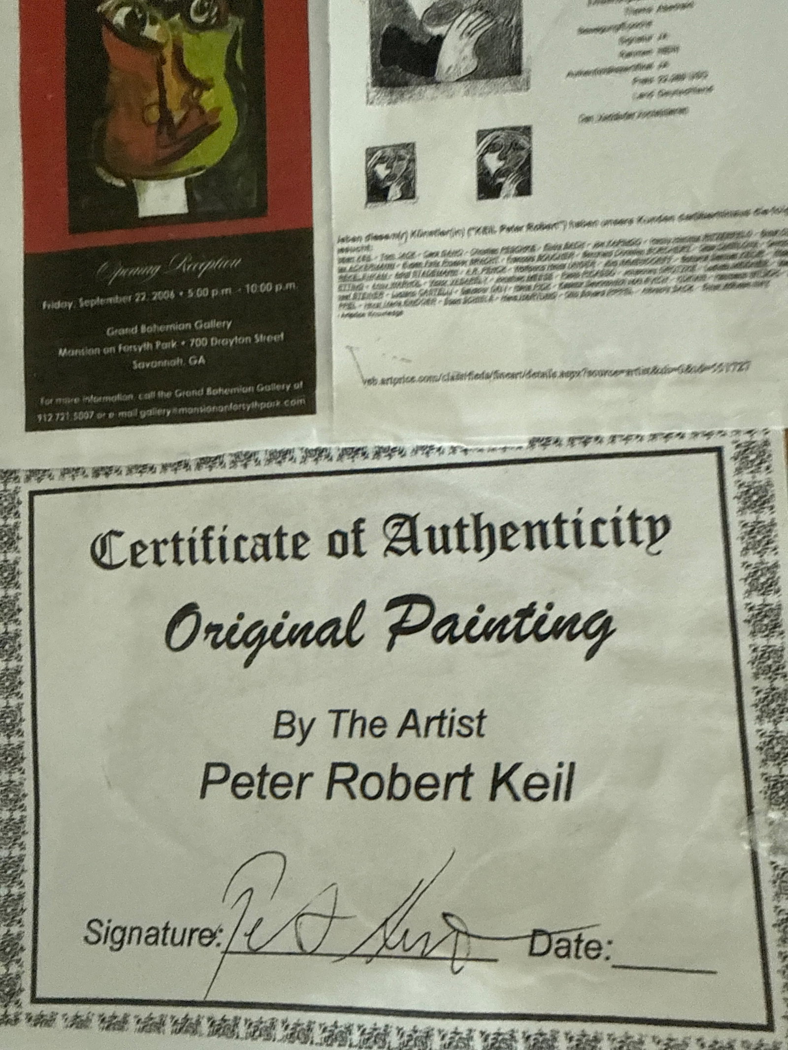 1970s Peter Keil Mixed Media Abstract Colorful Painting - 10