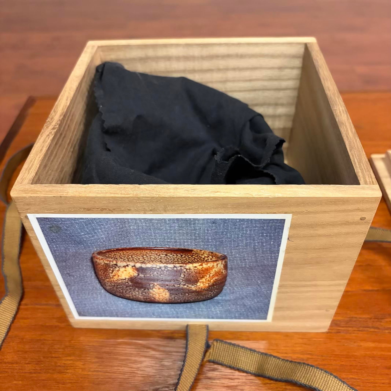 Japanese Studio Pottery Chawan Matcha Tea Bowl in Original Tomobako Box - 15
