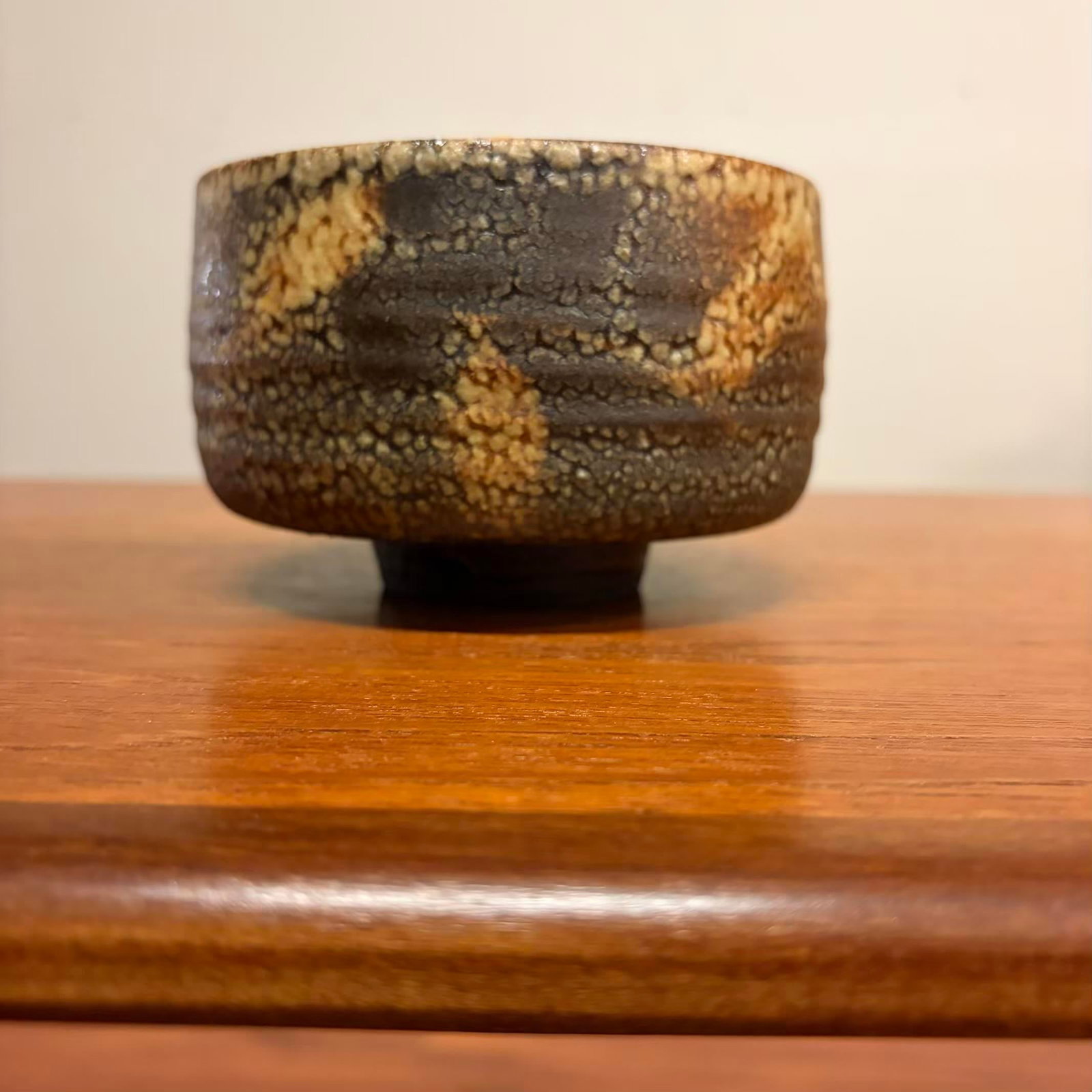 Japanese Studio Pottery Chawan Matcha Tea Bowl in Original Tomobako Box - 3