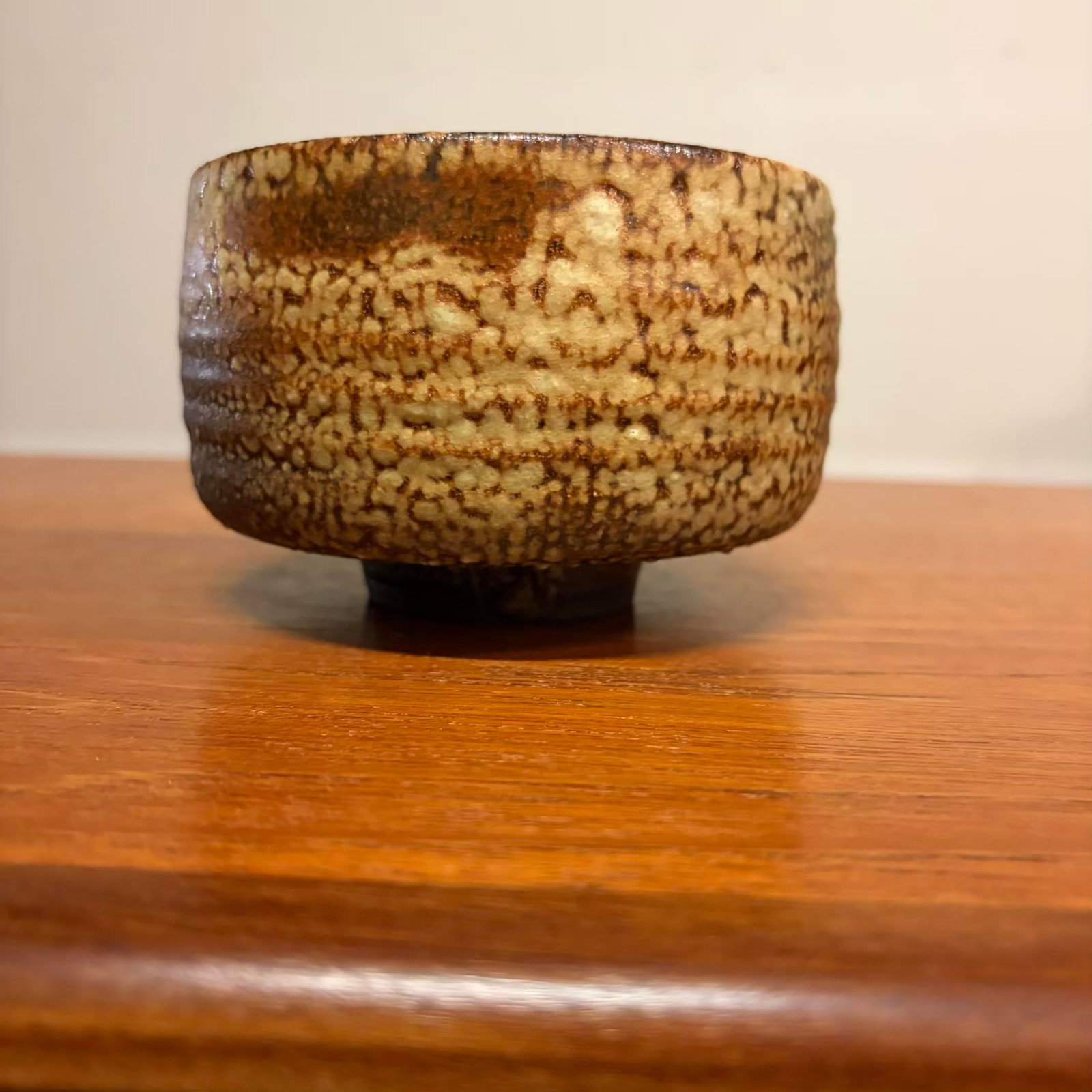 Japanese Studio Pottery Chawan Matcha Tea Bowl in Original Tomobako Box - 4