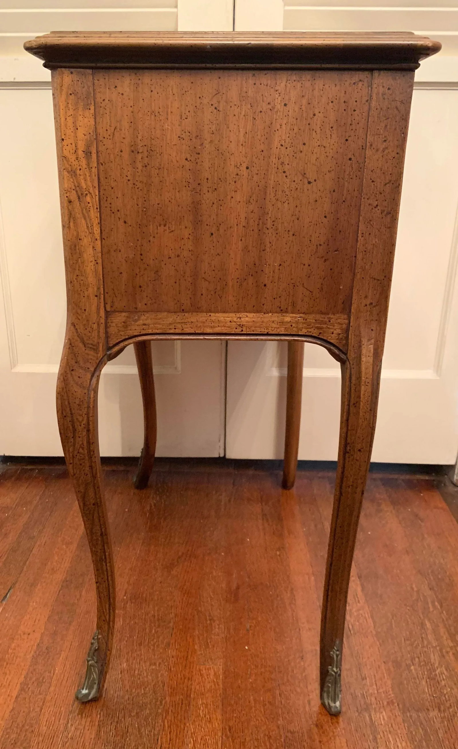 1970's Vintage Fruitwood Side Table - 9
