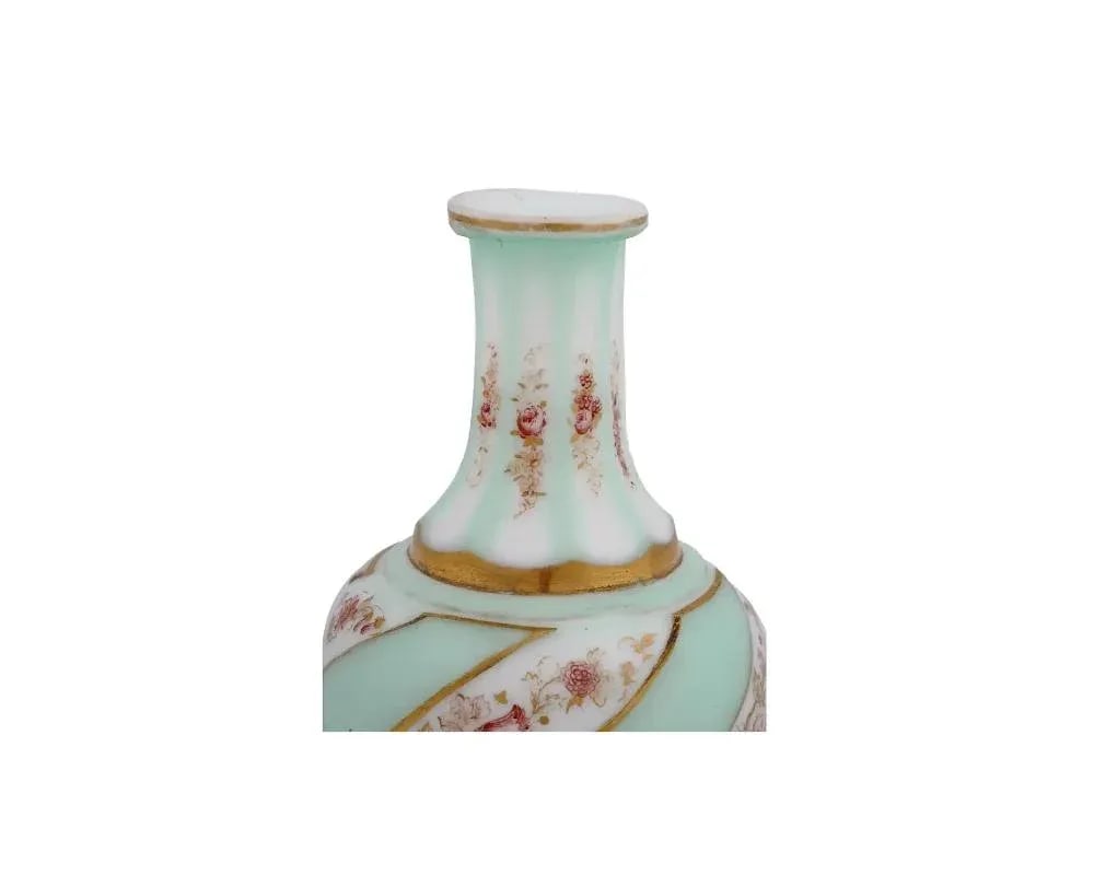 Antique Late 19th Century Bohemian Glass Gilt Cut Overlay Decanter - 6