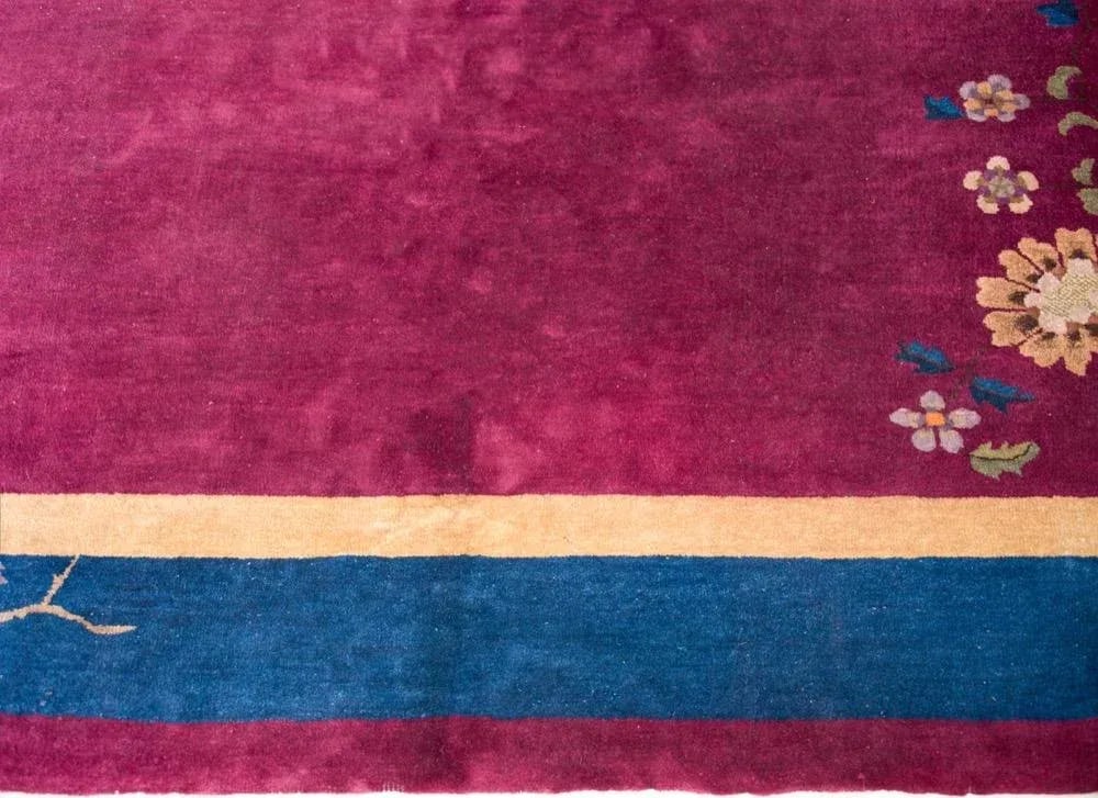 Early 20th Century Chinese Art Deco Rug - 12