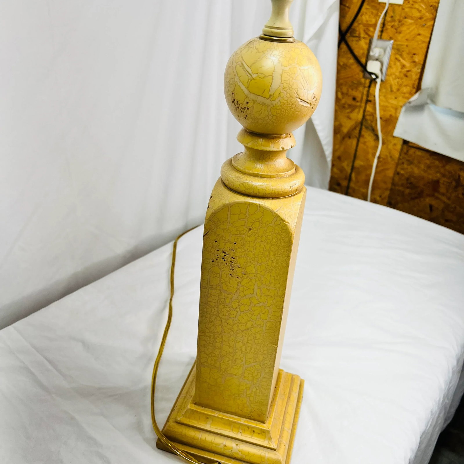 Wildwood Botanical Design Wood Column Table Lamp - 6
