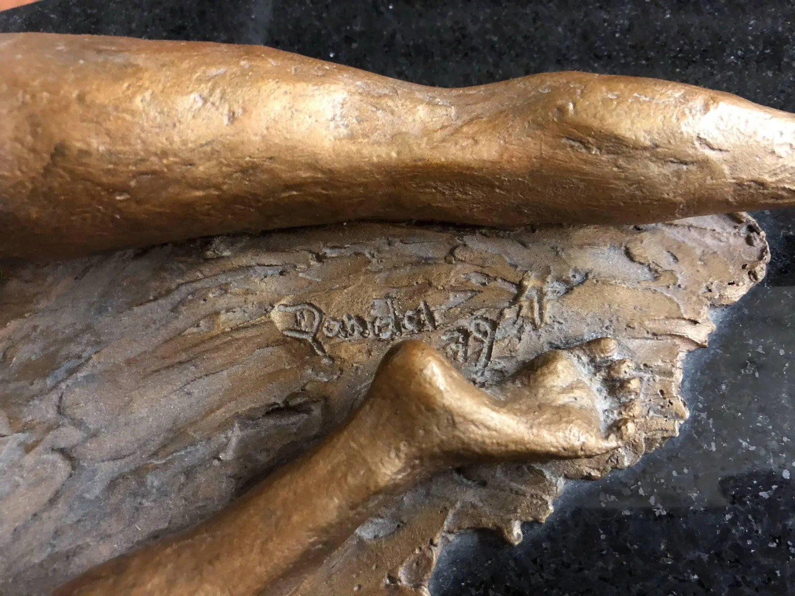 Female Nude Sculpture on a Mirrored Pedestal - 6