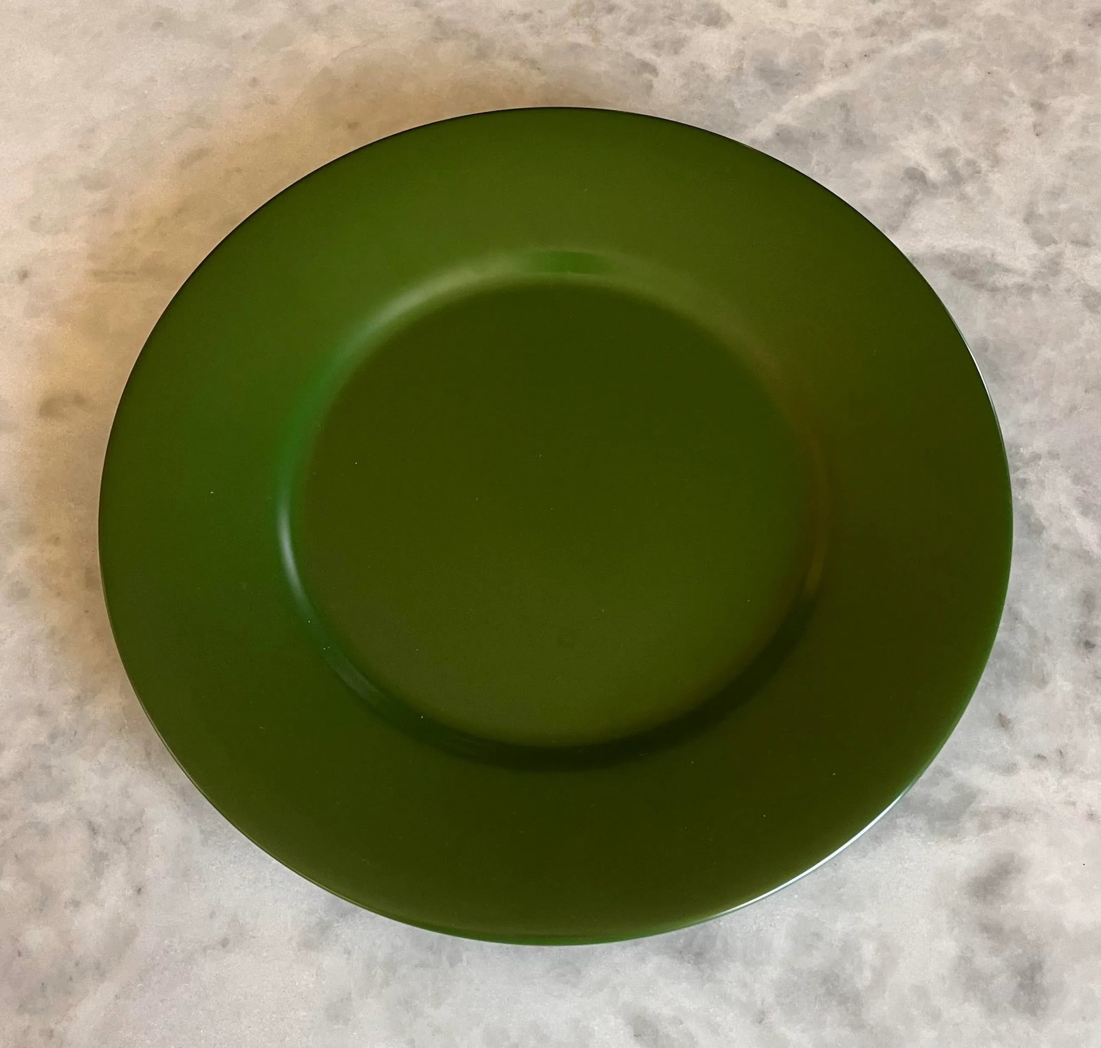 Set of 5 Gien France Green Charger Plates - 3