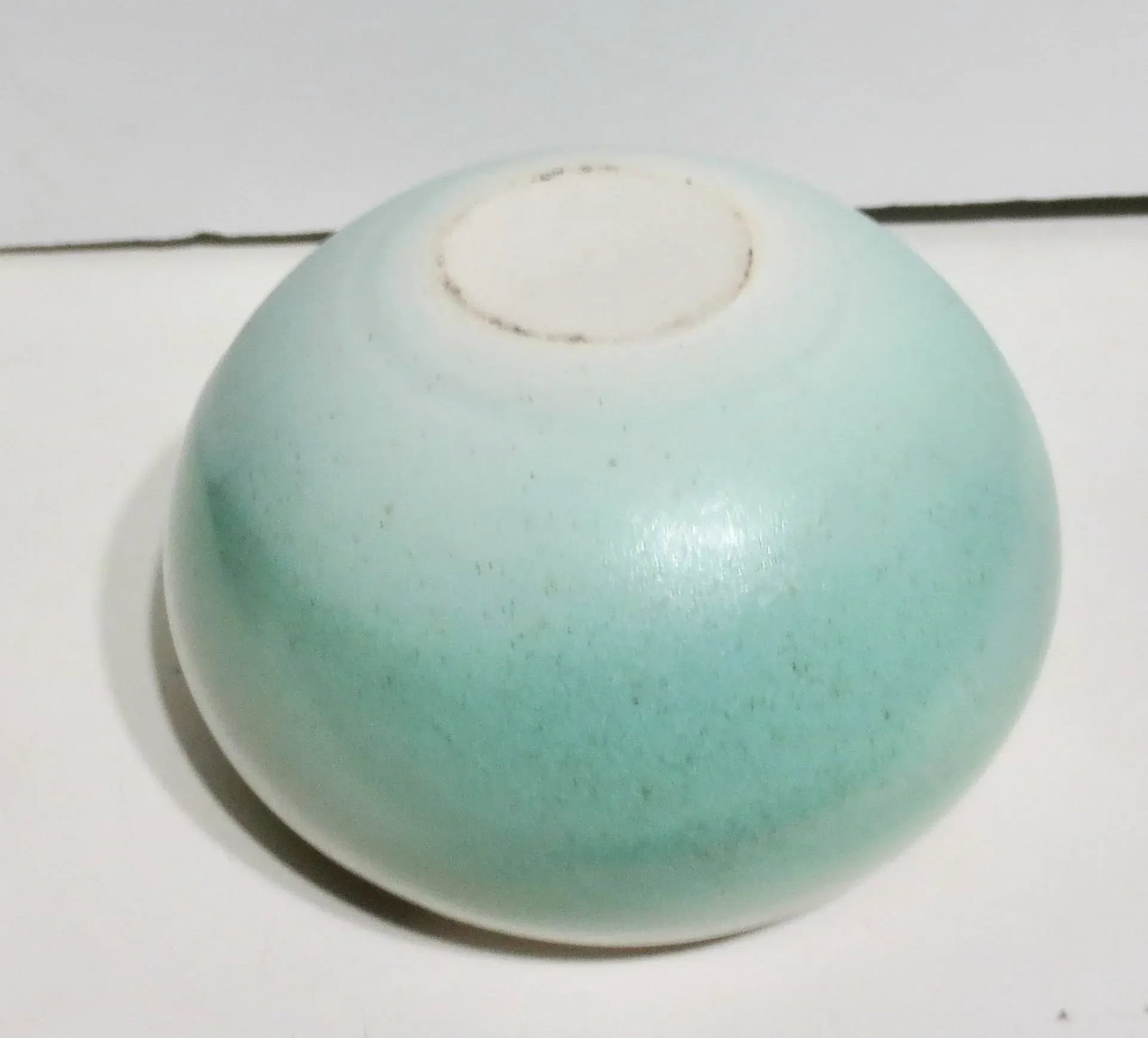 Salt-Glazed Porcelain Bowl Circa 80s - 5