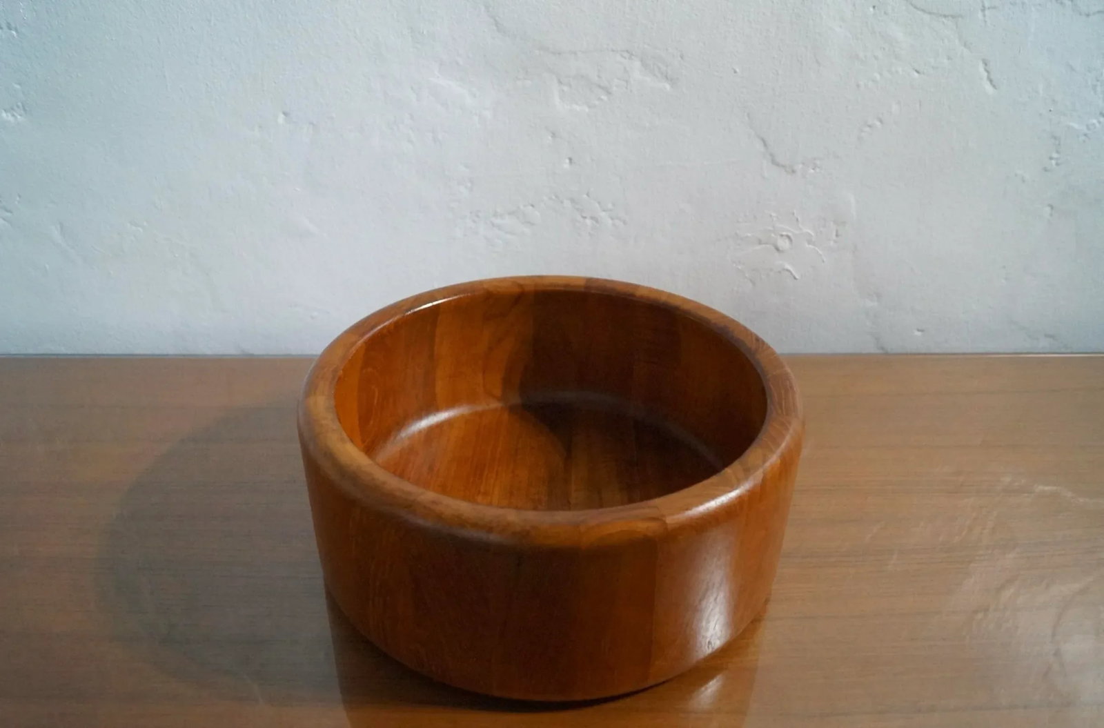 1960's Danish Modern Sculpted Teak Richard Nissen Bowl - 2