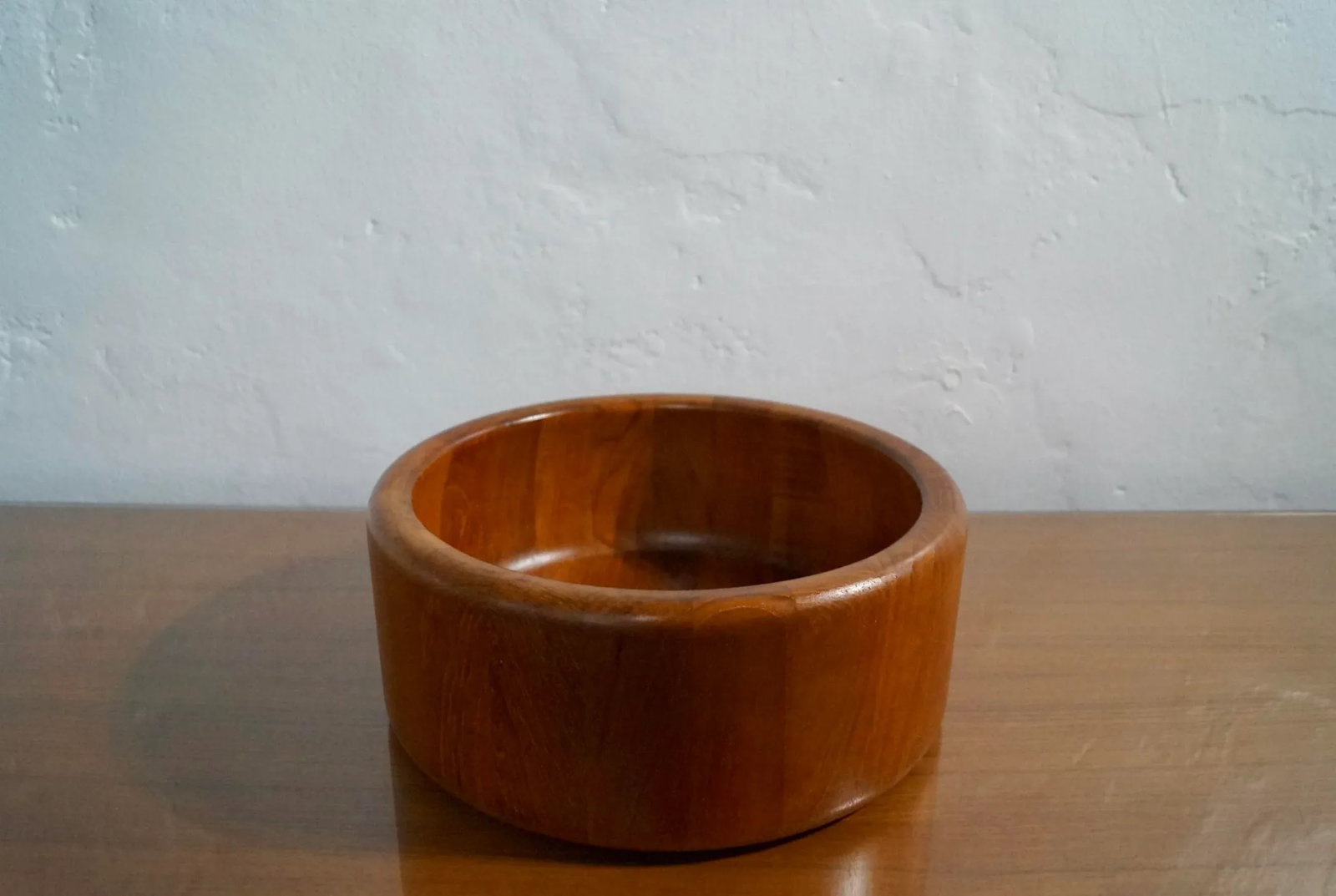 1960's Danish Modern Sculpted Teak Richard Nissen Bowl - 3