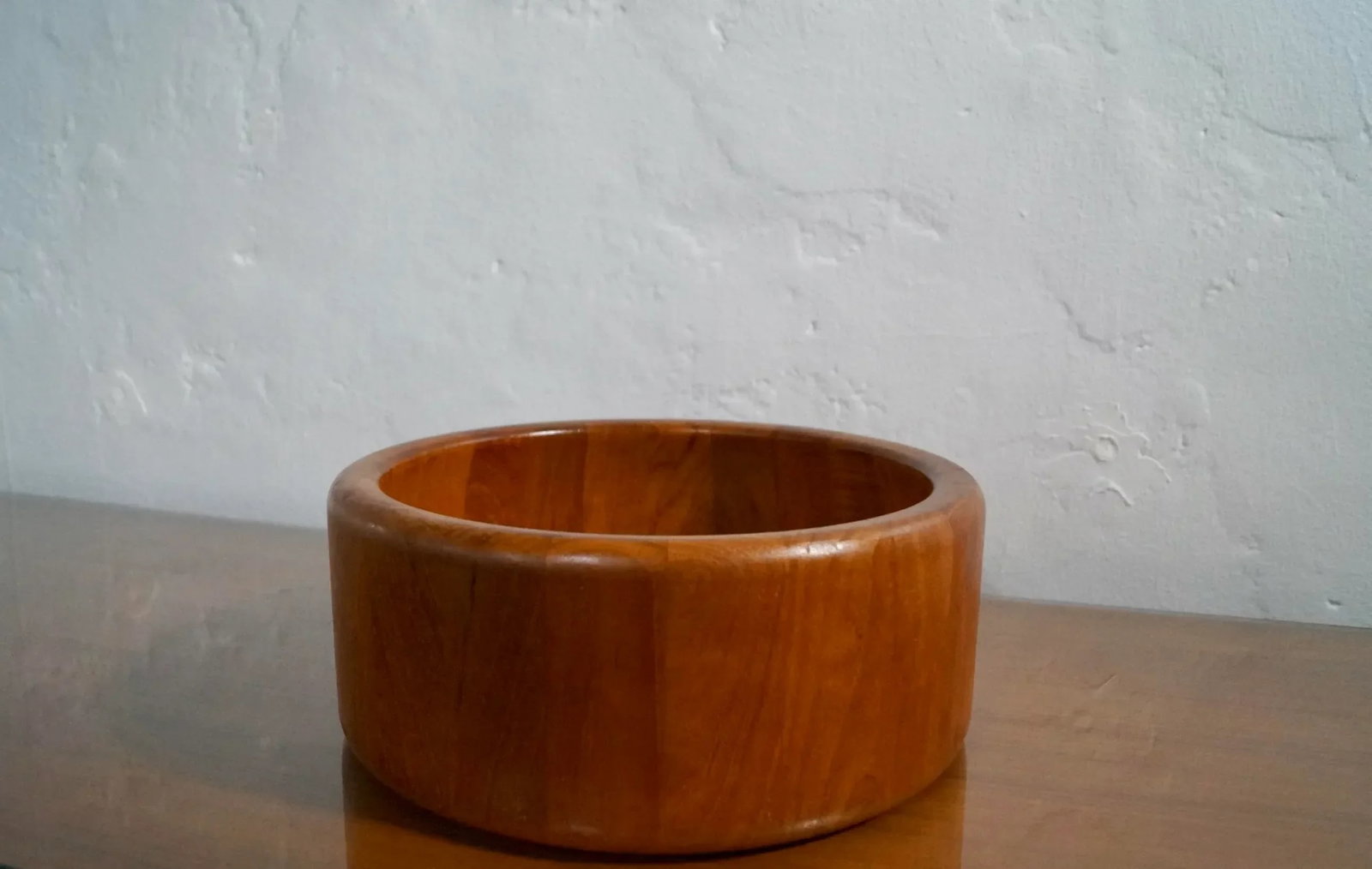 1960's Danish Modern Sculpted Teak Richard Nissen Bowl - 5