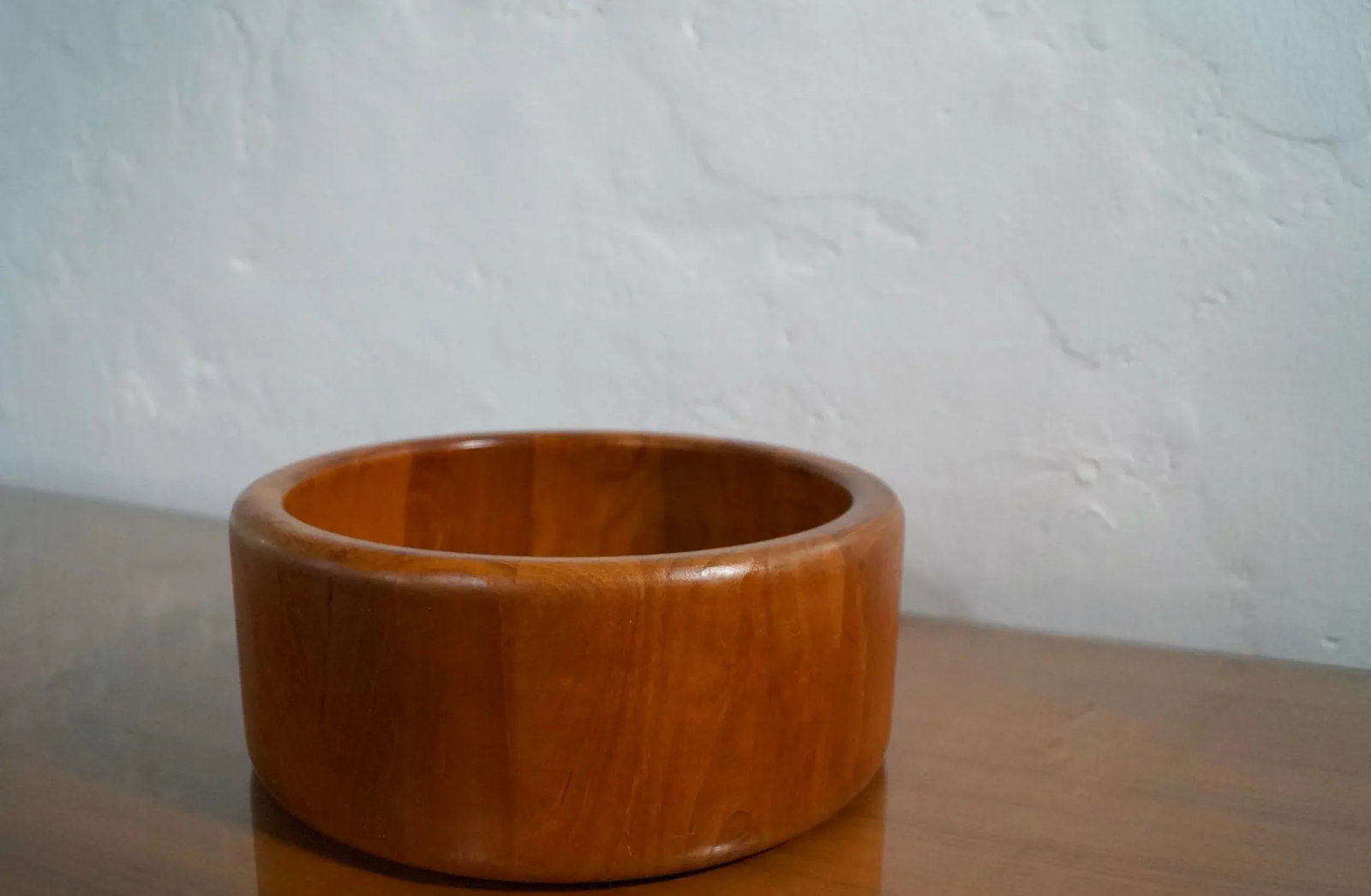 1960's Danish Modern Sculpted Teak Richard Nissen Bowl - 6
