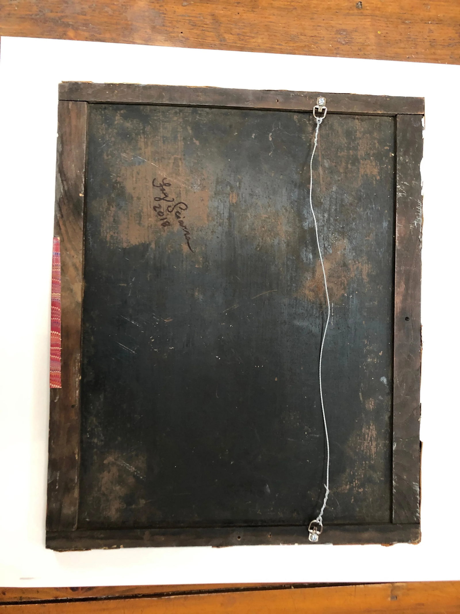 Fay Sciarra Mixed Media Gameboard Collage Wall Art - 10