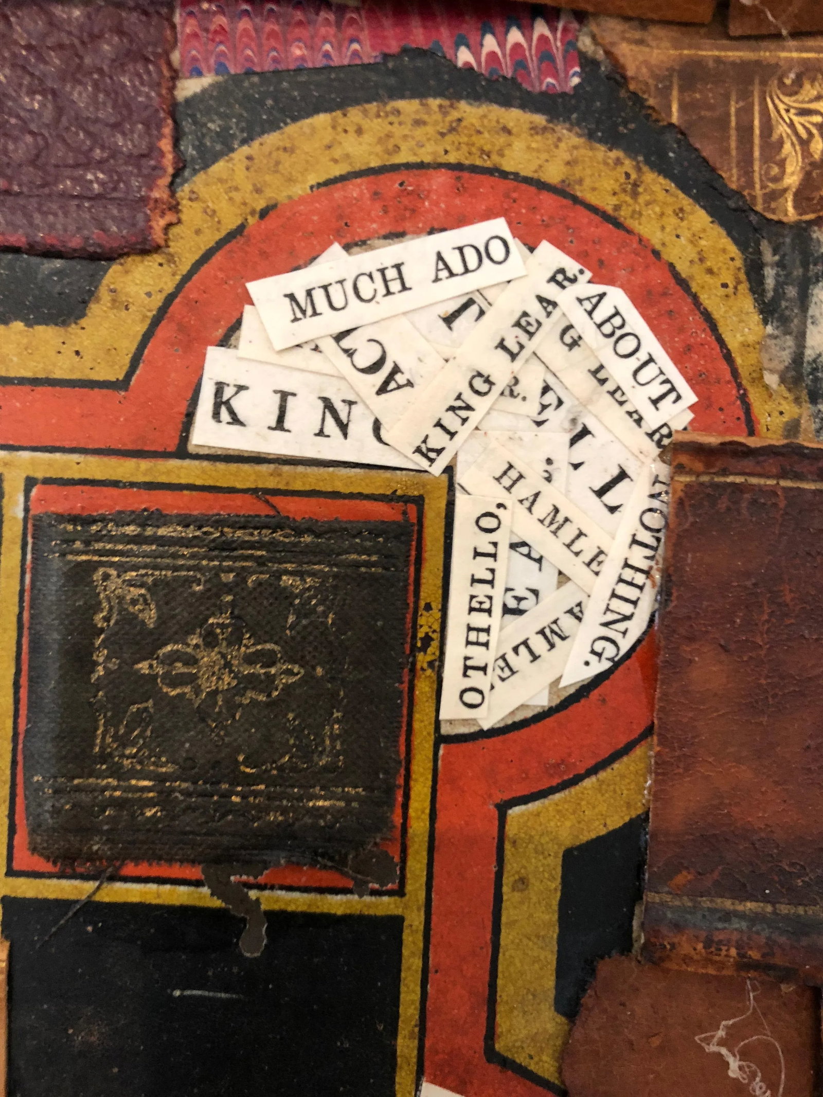 Fay Sciarra Mixed Media Gameboard Collage Wall Art - 6