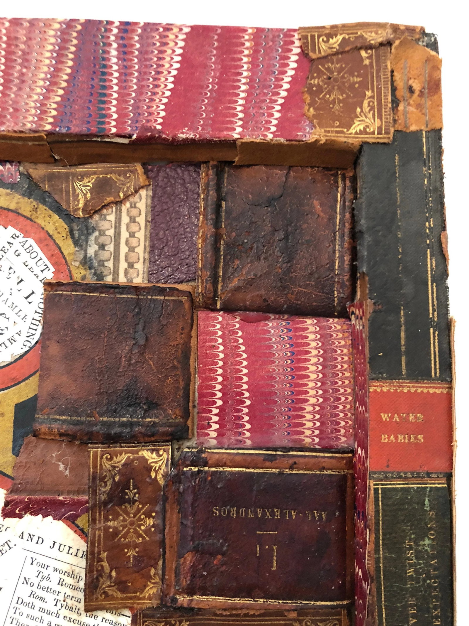 Fay Sciarra Mixed Media Gameboard Collage Wall Art - 7