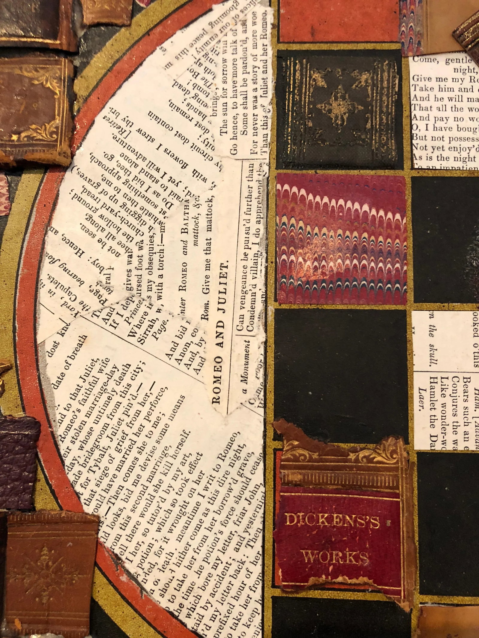 Fay Sciarra Mixed Media Gameboard Collage Wall Art - 8
