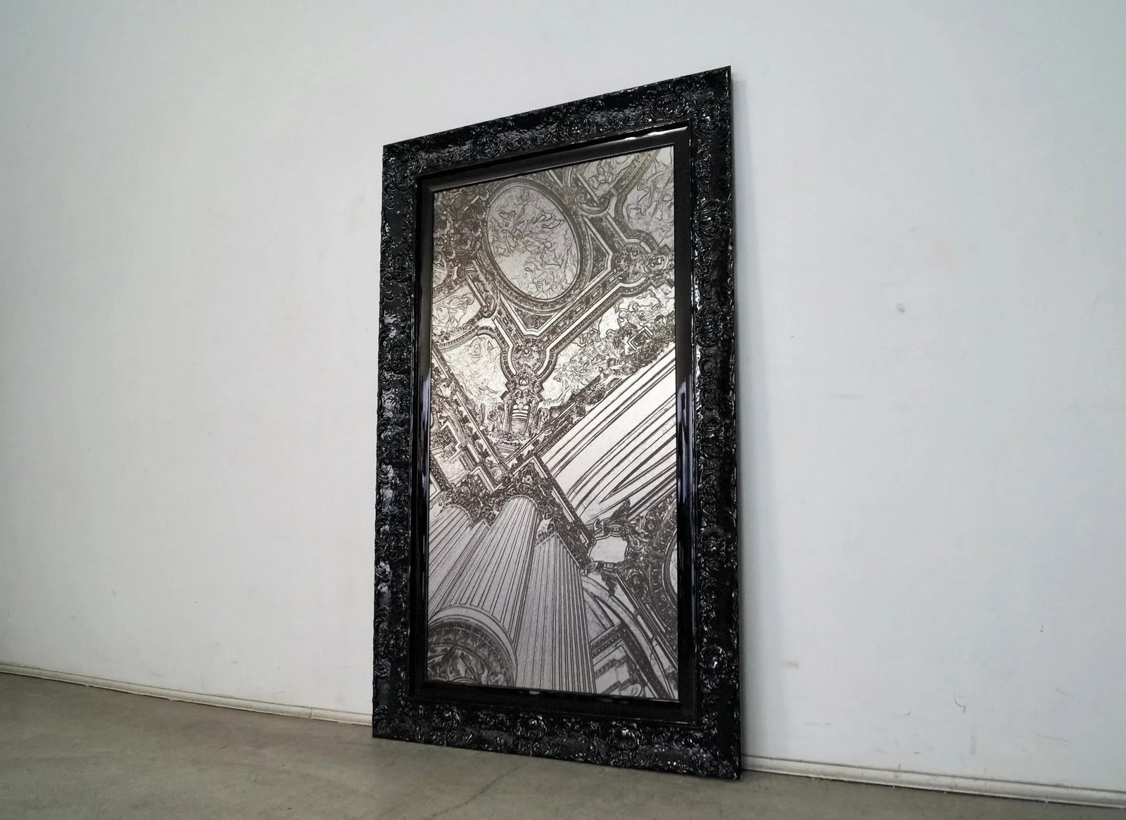 Tony Koukos Sheet Metal Framed Signed Print Artwork - 3