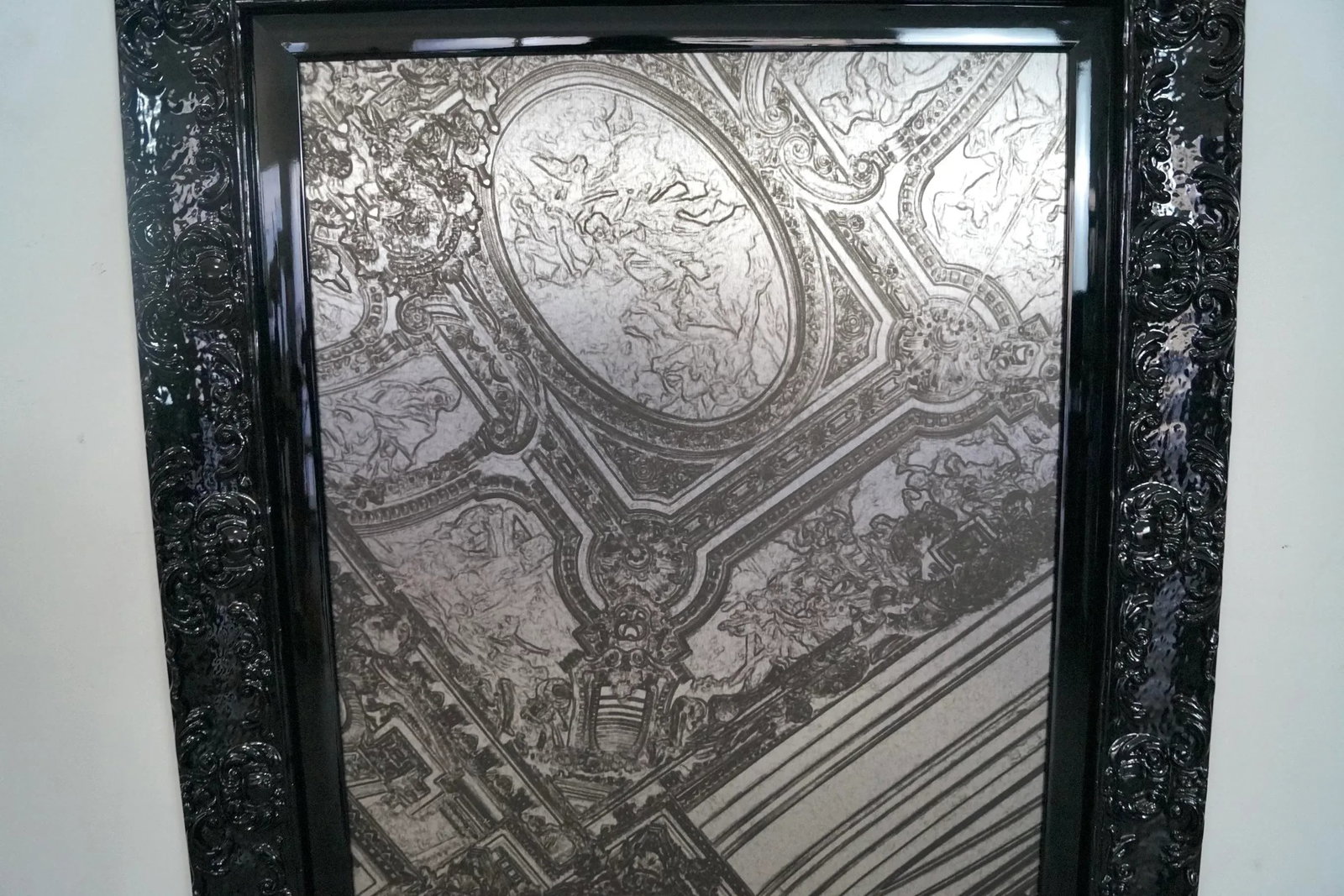 Tony Koukos Sheet Metal Framed Signed Print Artwork - 7