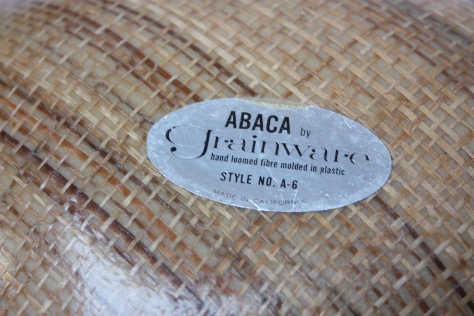 Abaca' Raffia Salad Set by Grainville of California - 12