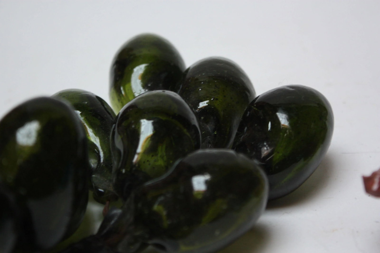 Set of Three Vintage Blown-Glass Grape Clusters - 8