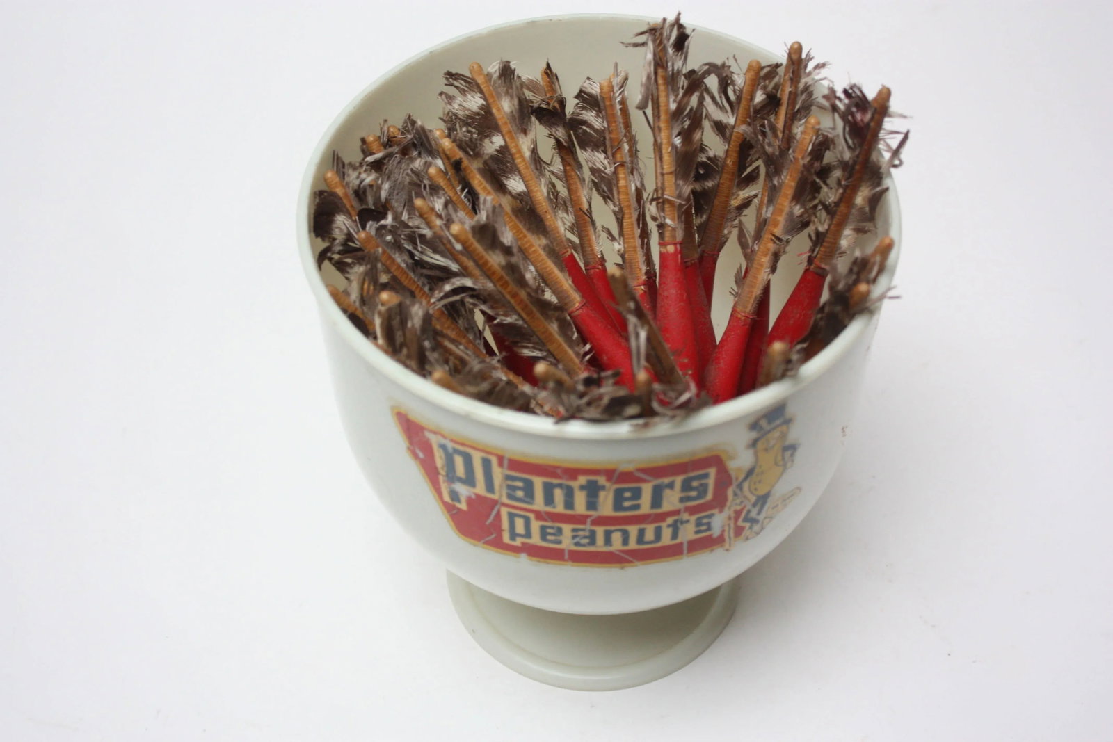 Collection of 32 Vintage Apex Darts With Planters Decorative Storage Bowl - 3