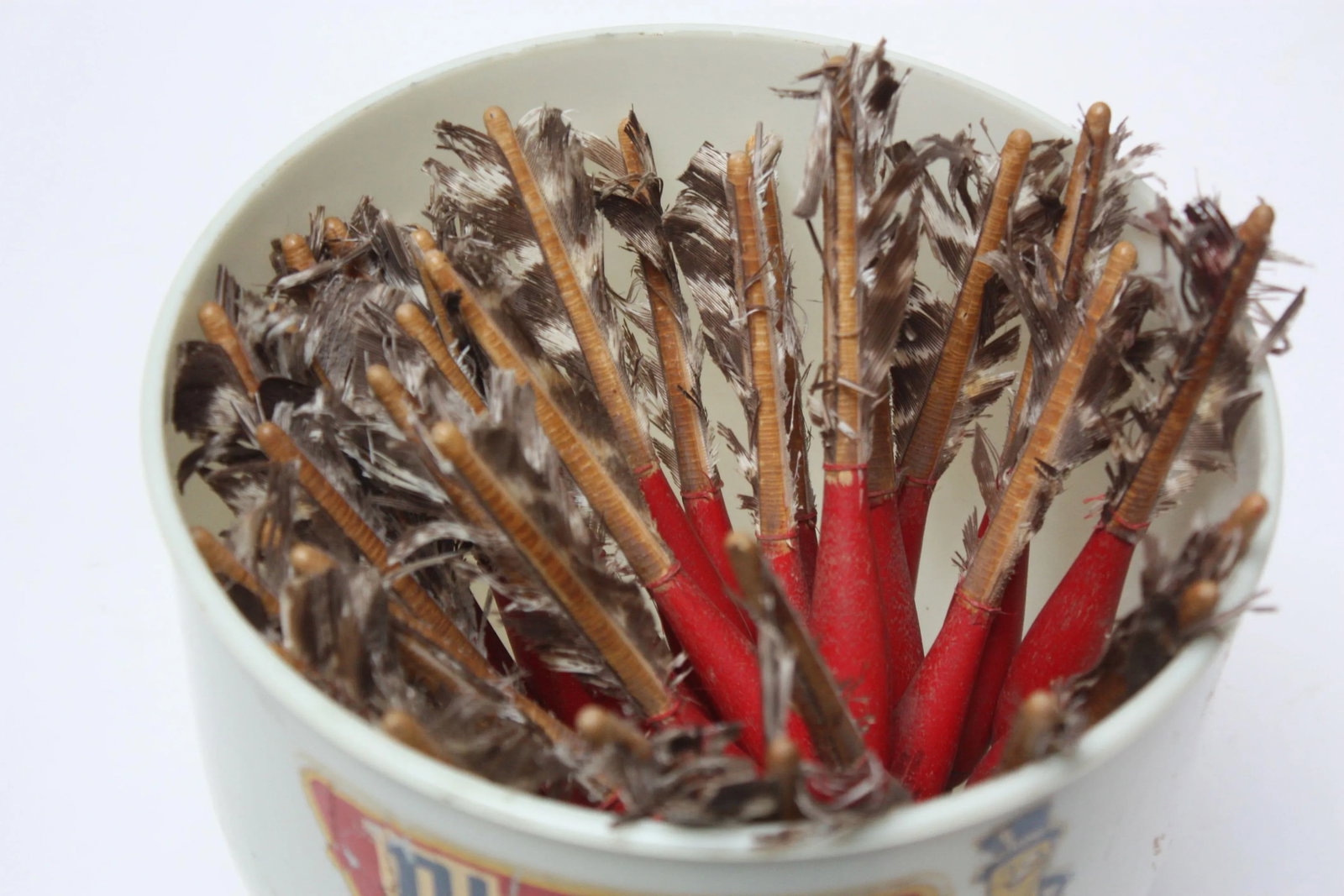 Collection of 32 Vintage Apex Darts With Planters Decorative Storage Bowl - 4