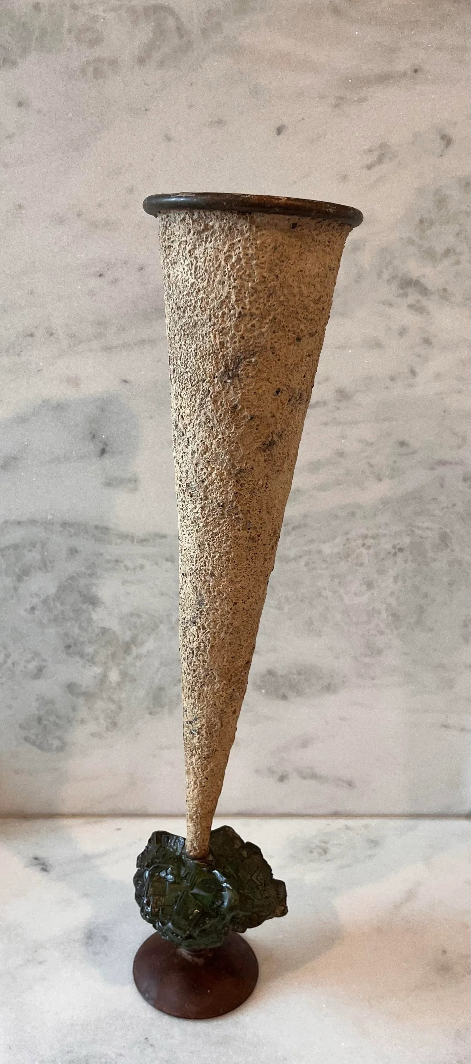 Vintage Abstract Mixed Media Sculpture by Billy Moon Sarreid - 3