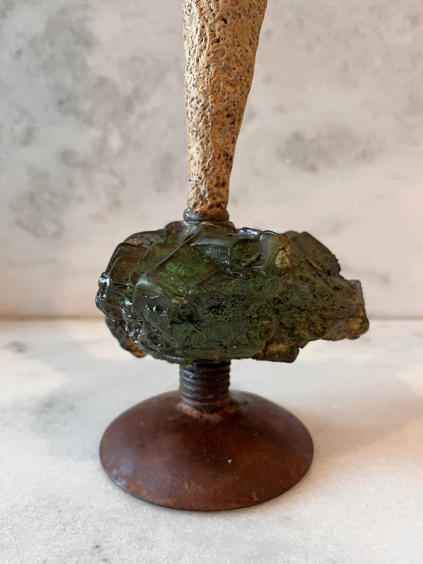 Vintage Abstract Mixed Media Sculpture by Billy Moon Sarreid - 8