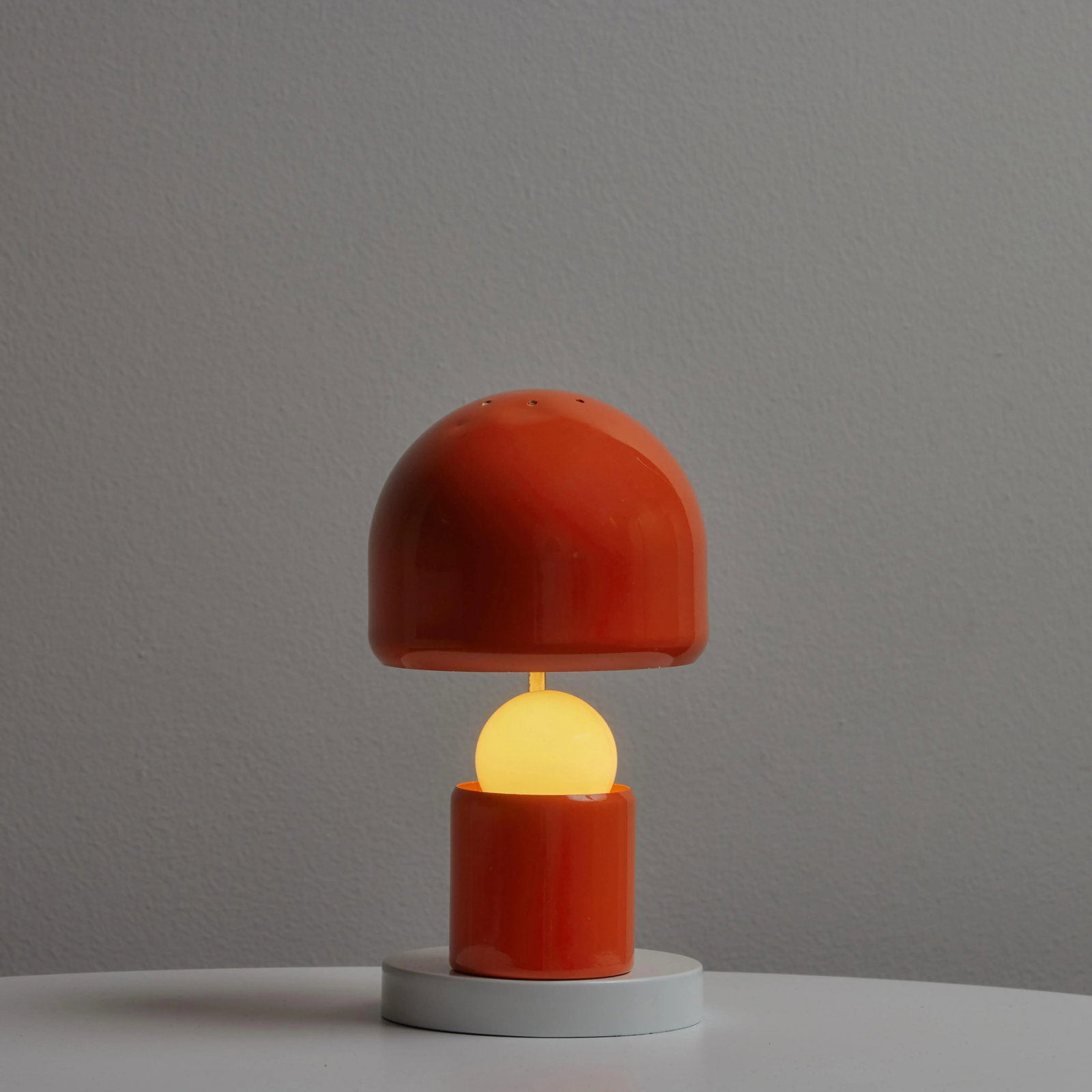 1960s Adjustable Perforated Table Lamp Attributed to Tito Agnoli for O-Luce - 4