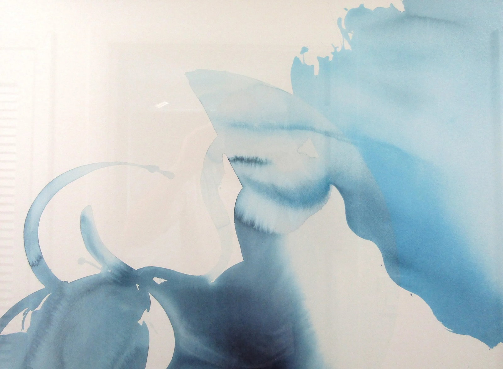 Peter Kitchell Modern Art "Human Limit B" Lithograph Framed and Matted 41x33 - 3