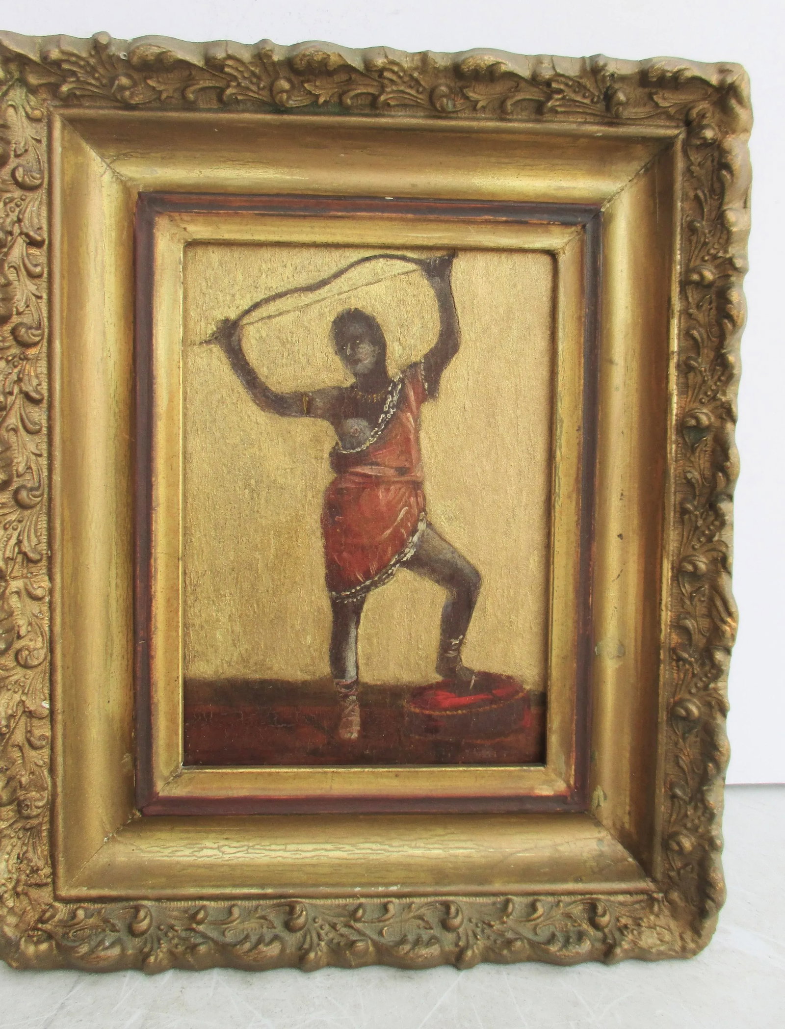 Antique Grand Tour Painting of Hippolyta the Amazon Queen - 2