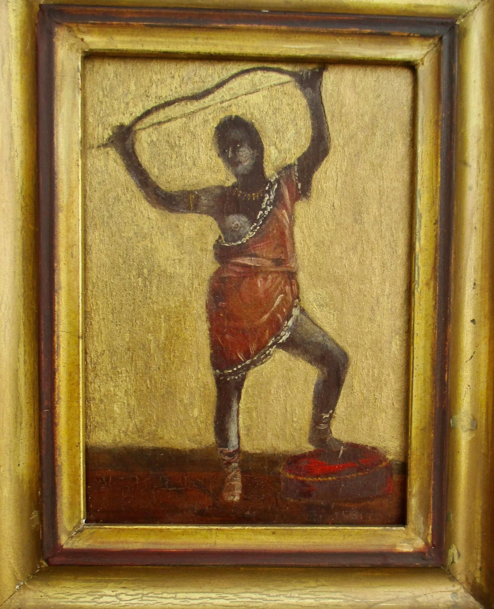 Antique Grand Tour Painting of Hippolyta the Amazon Queen - 3