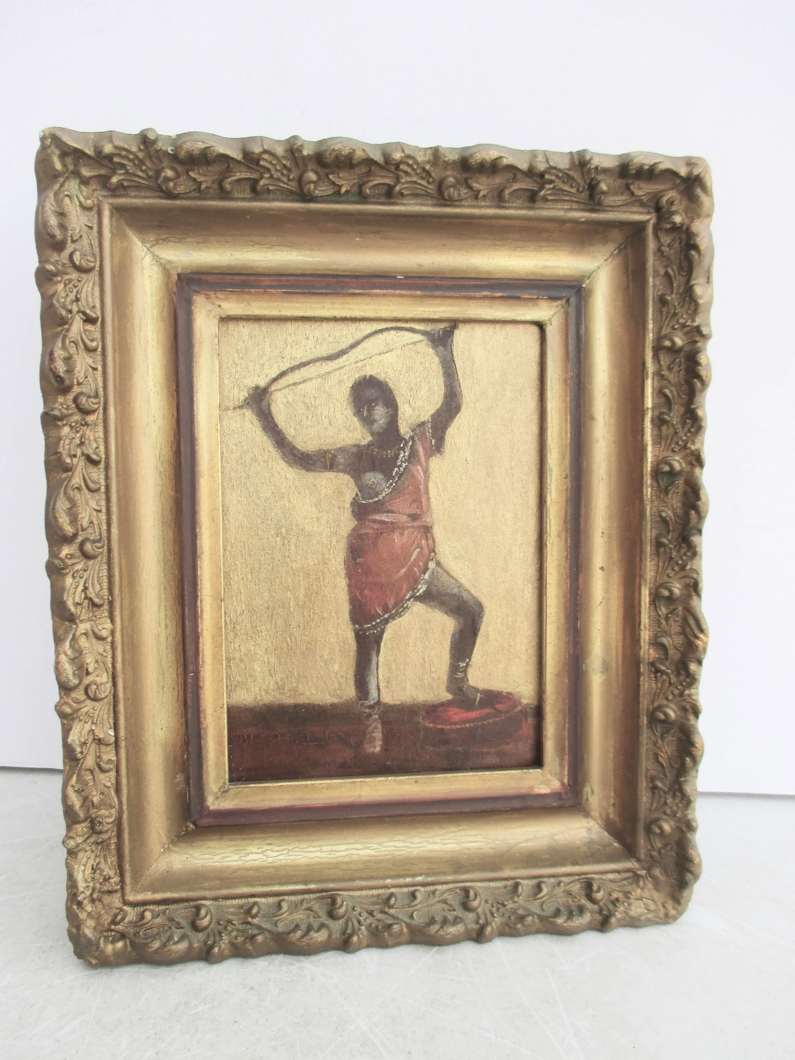 Antique Grand Tour Painting of Hippolyta the Amazon Queen - 4