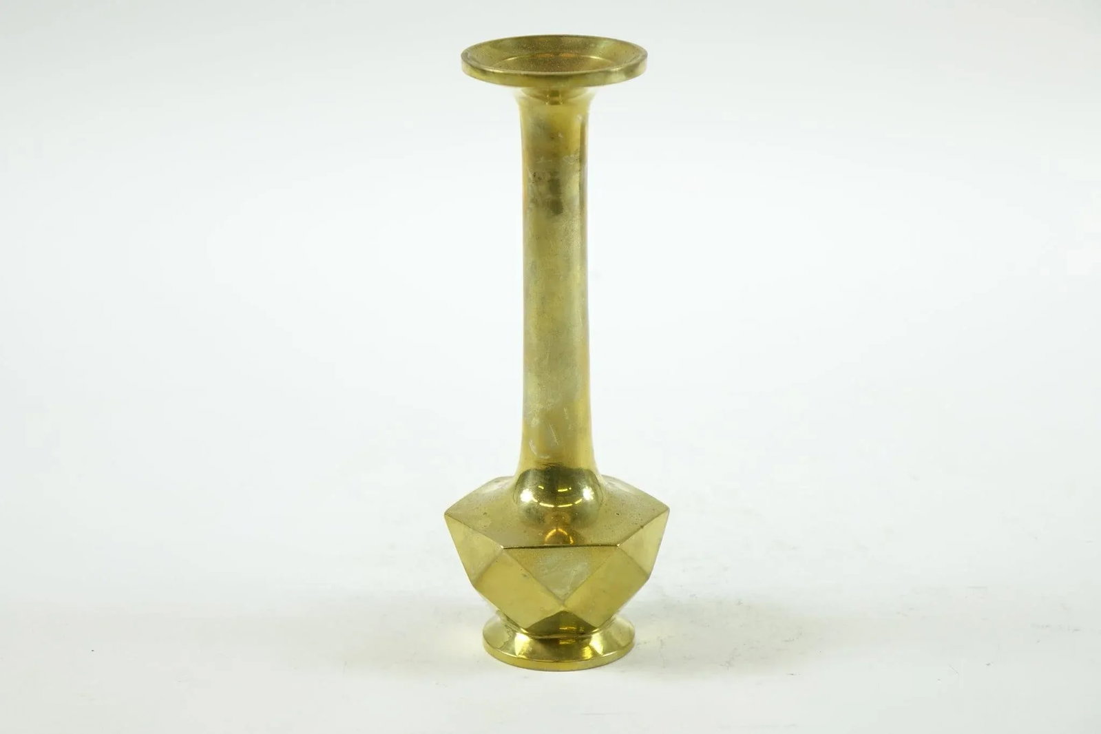 Mid 20th Century A Pair of Brass Candle Holders - 2