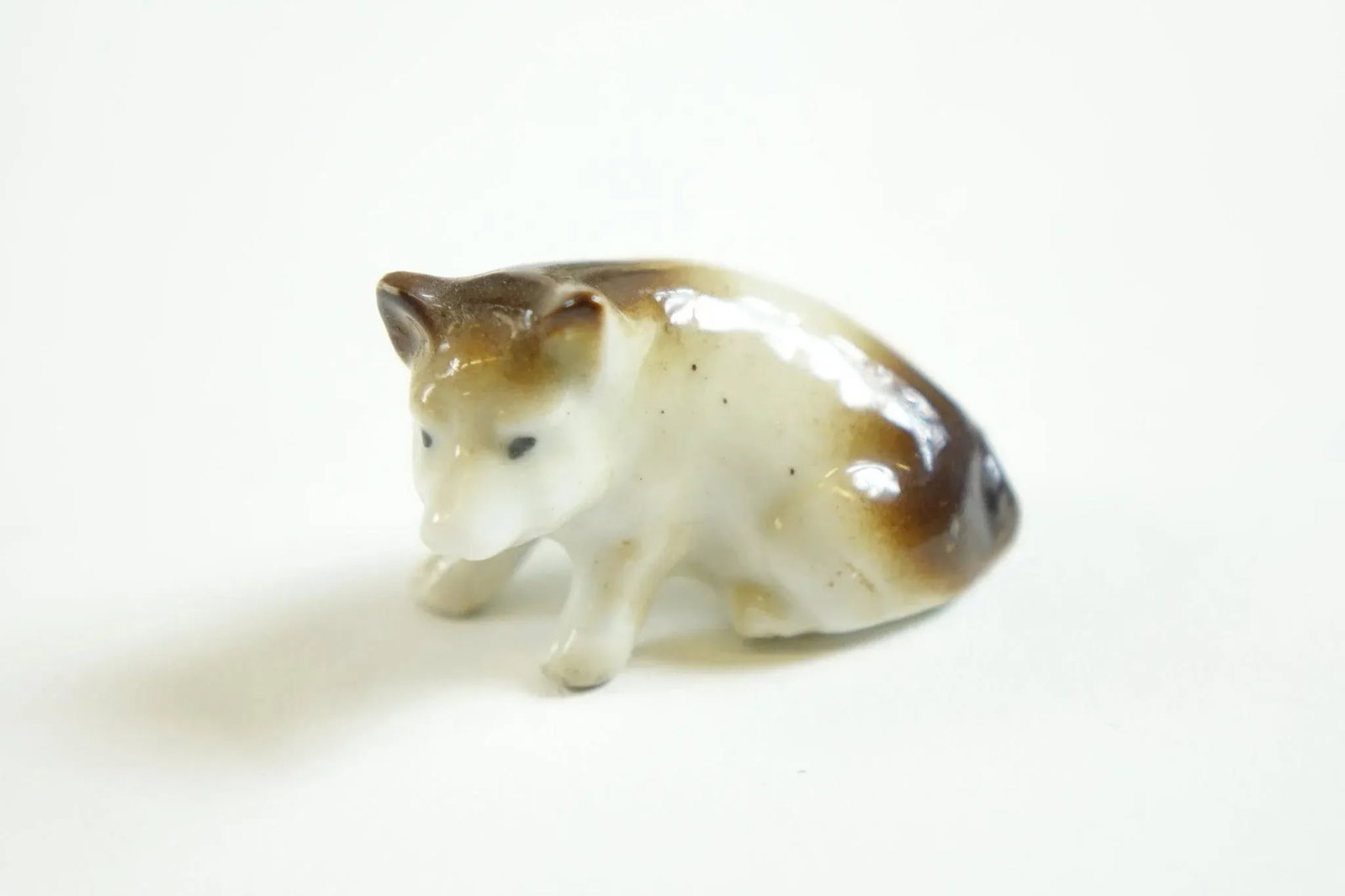 Mid 20th Century Porcelain European Pigs Figurines - Set of 4 - 4