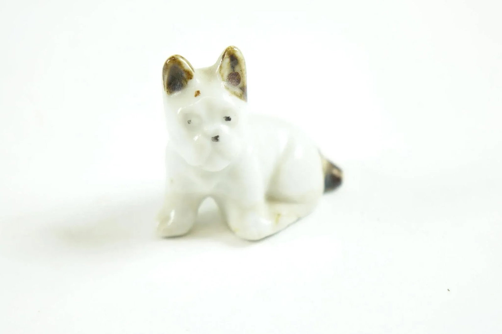 Mid 20th Century Porcelain European Dogs Figurines - A Pair - 3
