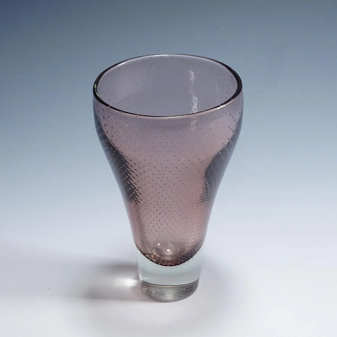 Art Glass Vase by Gunnel Nyman for Nuutajarvi Notsio - 3